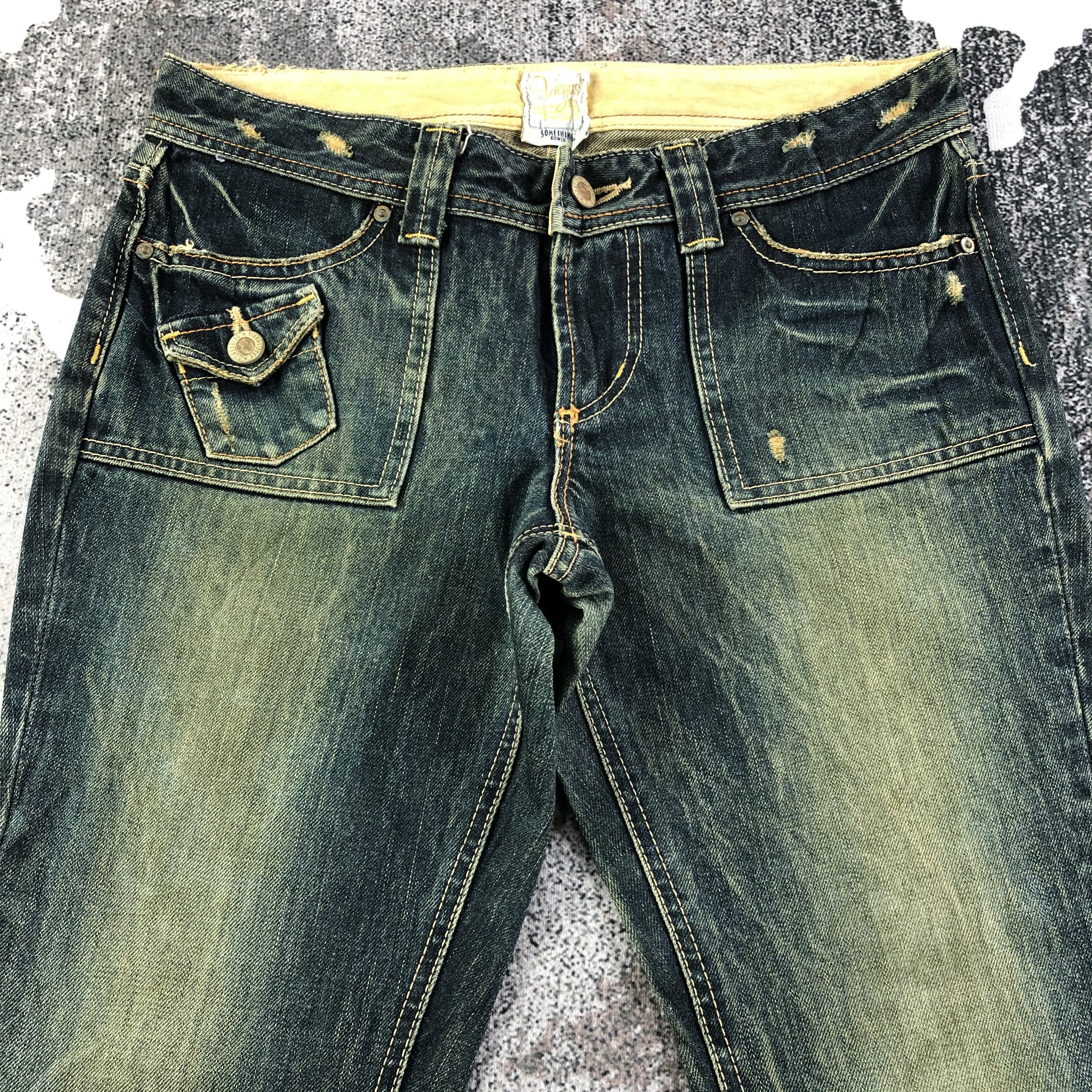 Edwin Edwin Venus Jeans Flare Denim KJ1648 Size 32" / US 10 / IT 46 - 2 Thumbnail