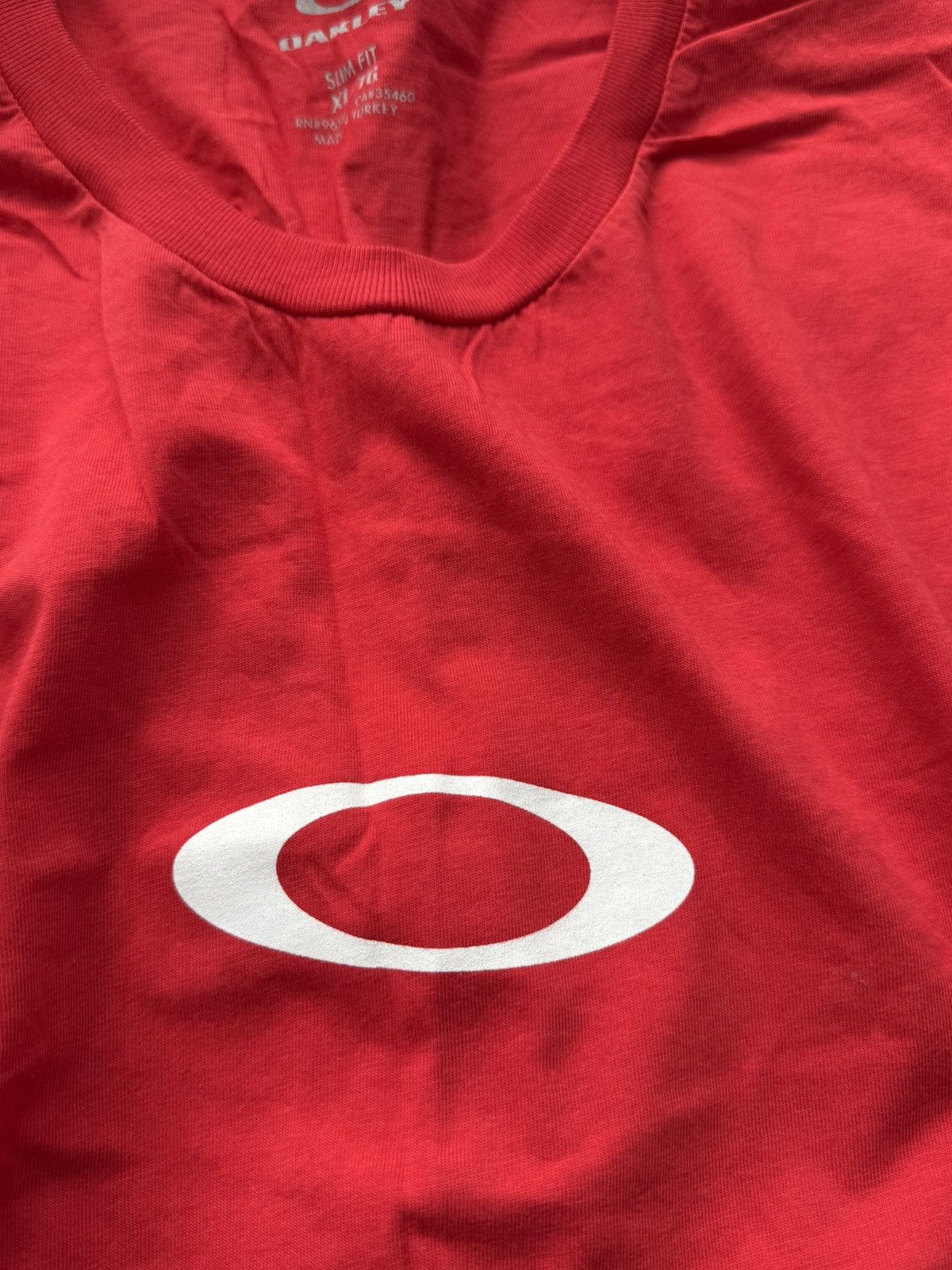 Oakley Oakley Centr Logo Slim Fit T-Shirt Size US XL / EU 56 / 4 - 3 Thumbnail
