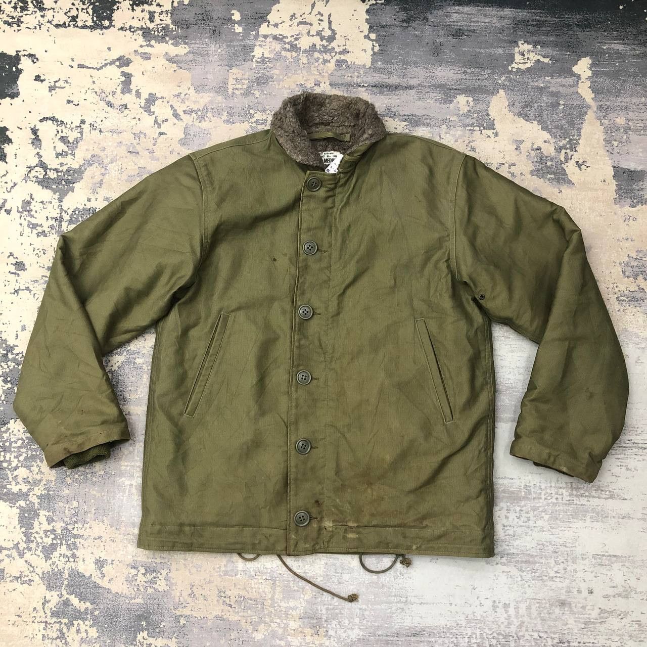 Vintage Y634 VTG NAVY DEPARTMENT SHERPA WOOL JACKETS Size US M / EU 48-50 / 2 - 2 Thumbnail