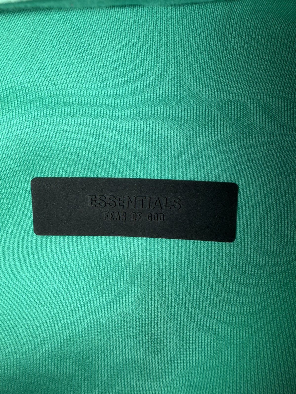 Fear of God Fear of God Essentials Pullover Hoodie Mint Leaf Men's FW23 Size US L / EU 52-54 / 3 - 8 Thumbnail