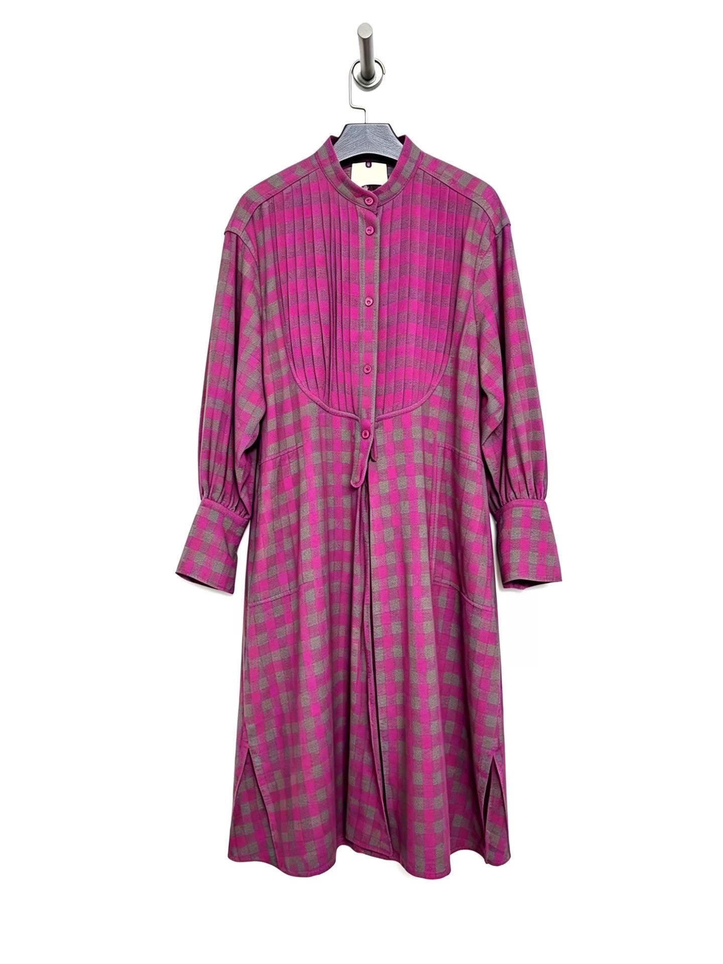 Issey Miyake Issey Miyake 1970's Vintage Plaid Wool Jacket Size 9 Size M / US 6-8 / IT 42-44 - 1 Thumbnail