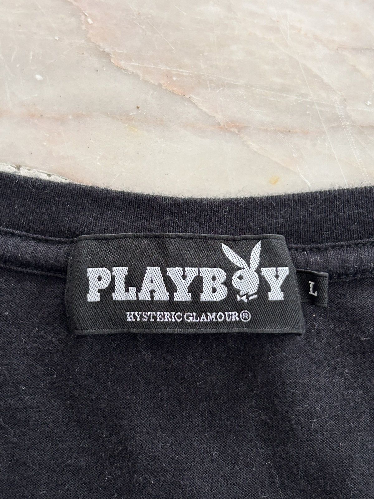 Hysteric Glamour × Playboy Lady Playboy Fronthit Spellout black Size US M / EU 48-50 / 2 - 5 Thumbnail
