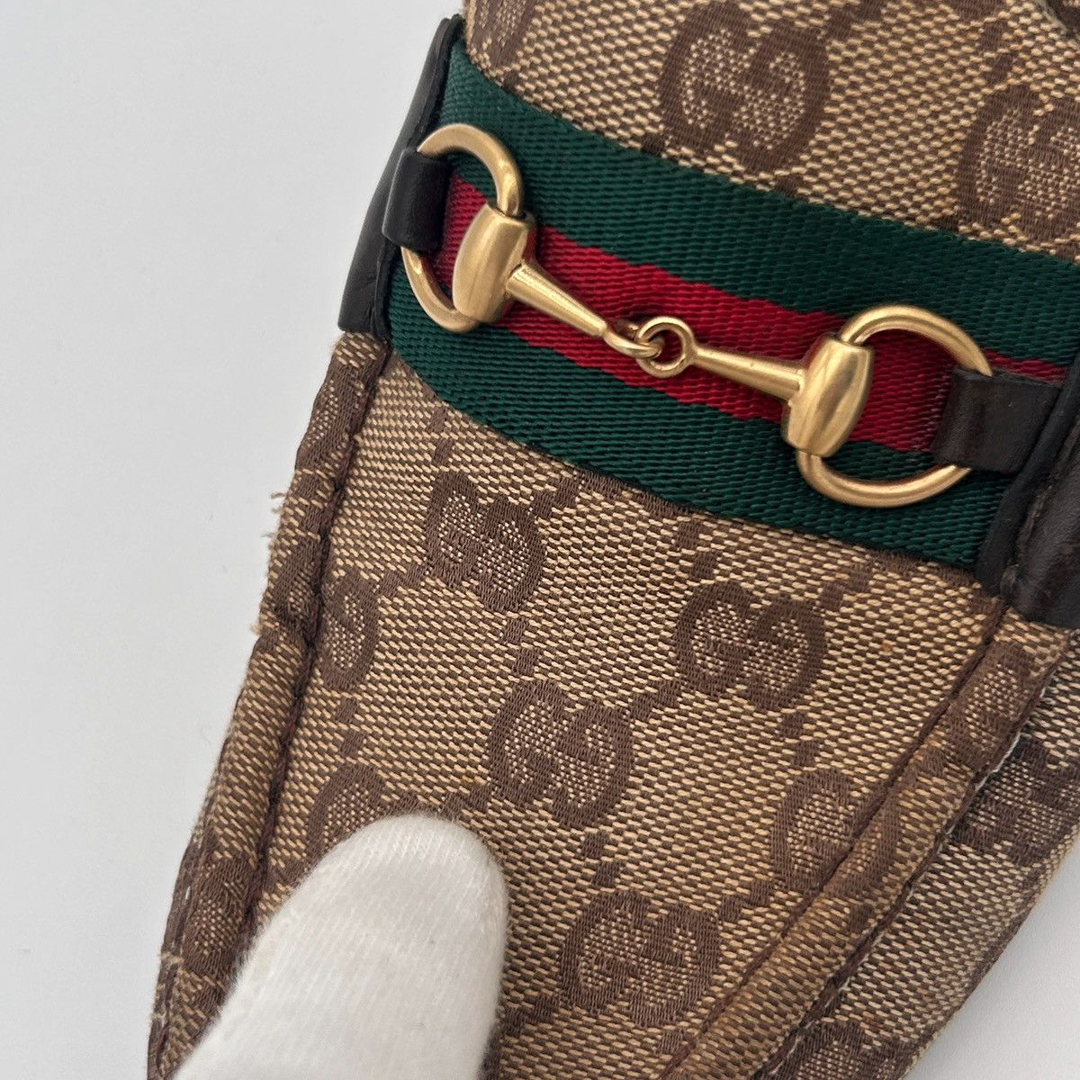 Gucci Vintage Gucci Monogram Loafers (US 6.5) Size US 6.5 / IT 36.5 - 14 Thumbnail