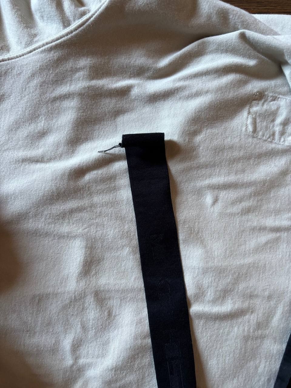 Rick Owens Drkshdw Rick Owens DRKSHDW Layered cotton hoodie Size US M / EU 48-50 / 2 - 6 Thumbnail