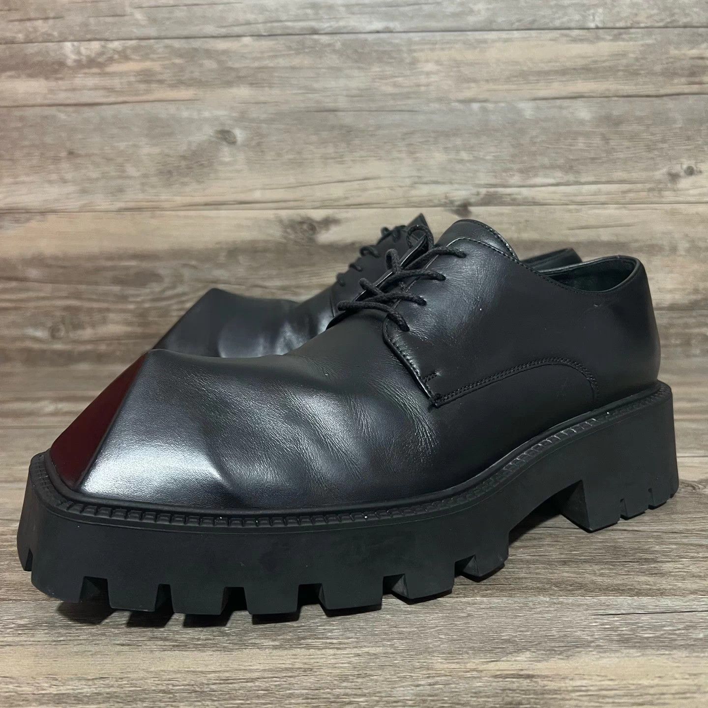 靴 balenciaga Rhino 40 BALENCIAGA RHINO DERBY SHOES (BALENCIAGA/ドレスシューズ・革靴