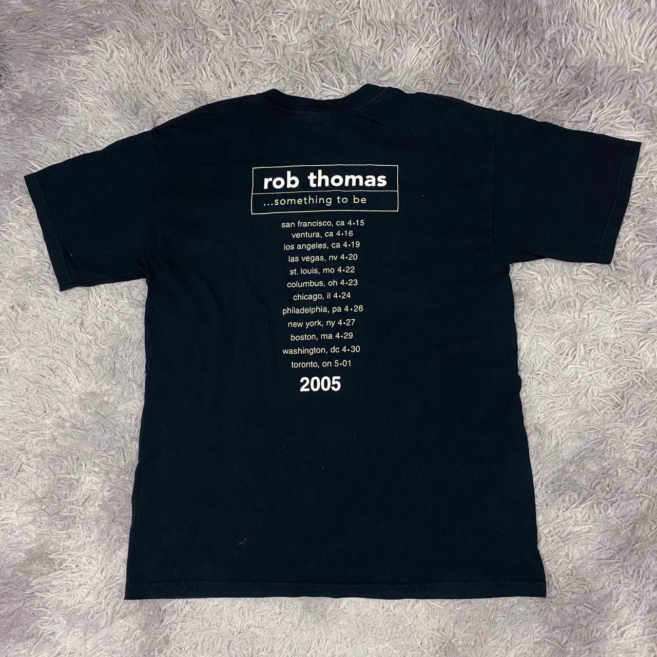 Band Tees Vintage Y2K rob thomas band tour 2005 Size US L / EU 52-54 / 3 - 2 Thumbnail