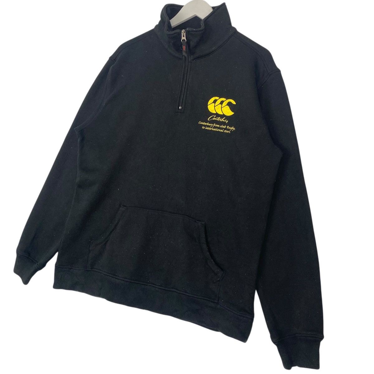 Other Vintage Canterbury Of New Zealand Hoodie Sweater Black Size US L / EU 52-54 / 3 - 2 Thumbnail