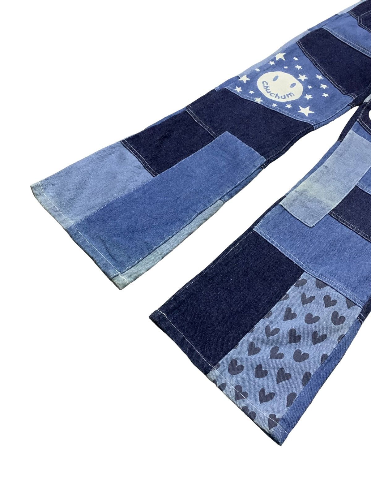 Japanese Brand Chuchum Hagi Kinky Style Flare Denim Pants Size US 26 / EU 42 - 8 Thumbnail