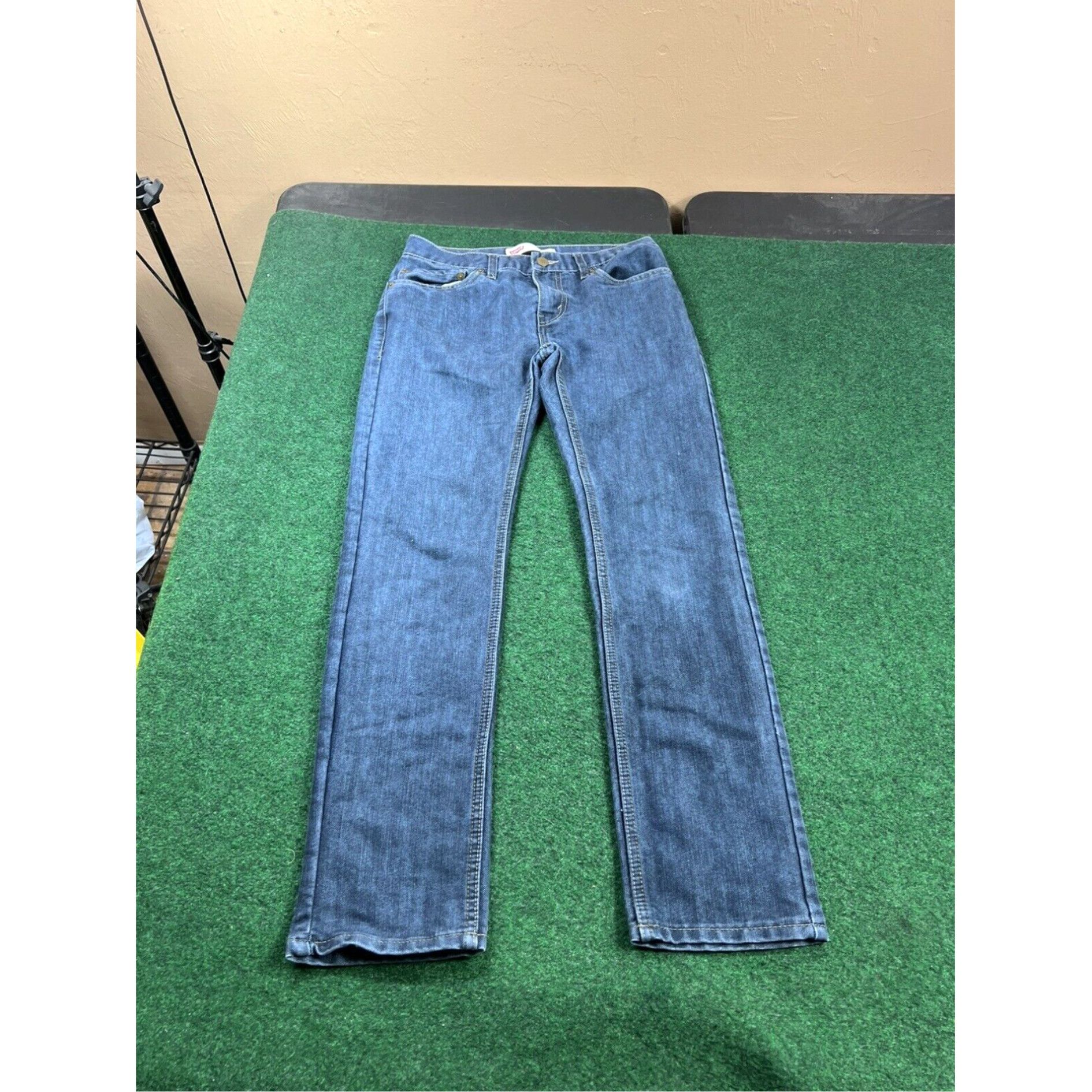 Levi's Levi's 511 Slim Jeans Youth 18 Reg Blue Denim Pants Medium Wash Bottoms Casual Size 40" / US 18 - 4 Thumbnail