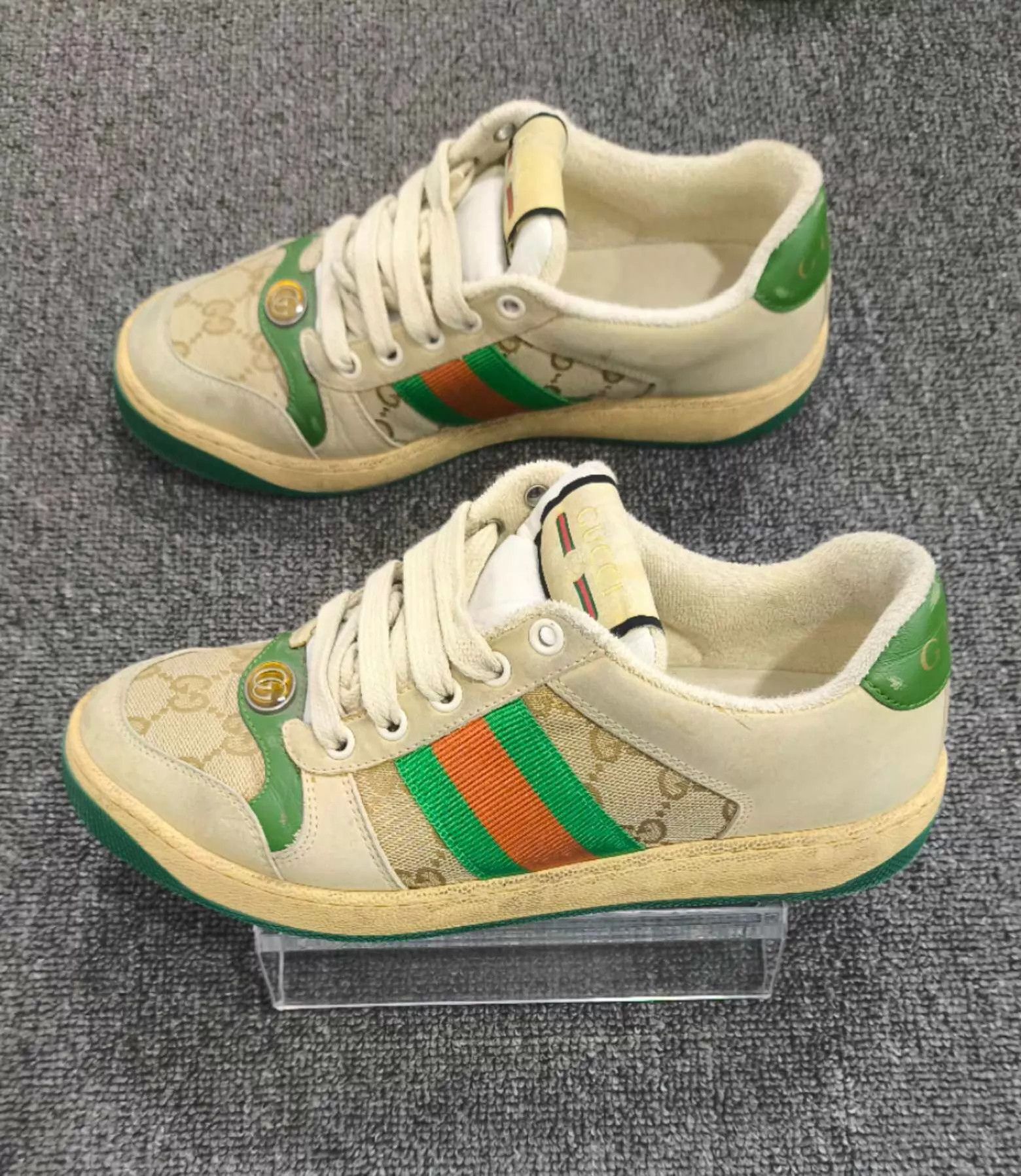 Gucci GUCCI Enamel Dirty Skate Shoes 36 Size US 5.5 / IT 35.5 - 4 Thumbnail