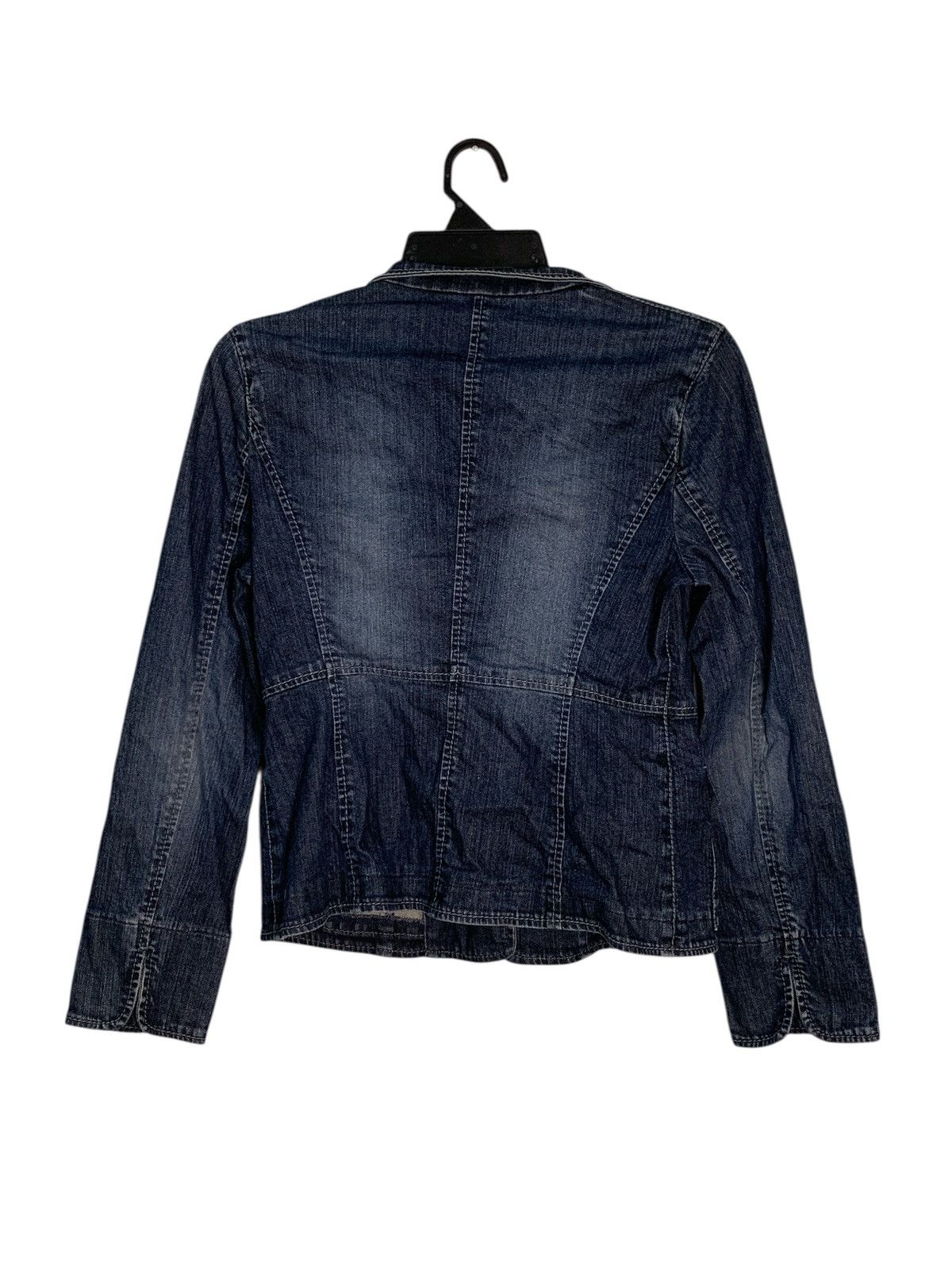 Krizia Rare Design Evex By Krizia Denim Jacket Size S / US 4 / IT 40 - 2 Thumbnail