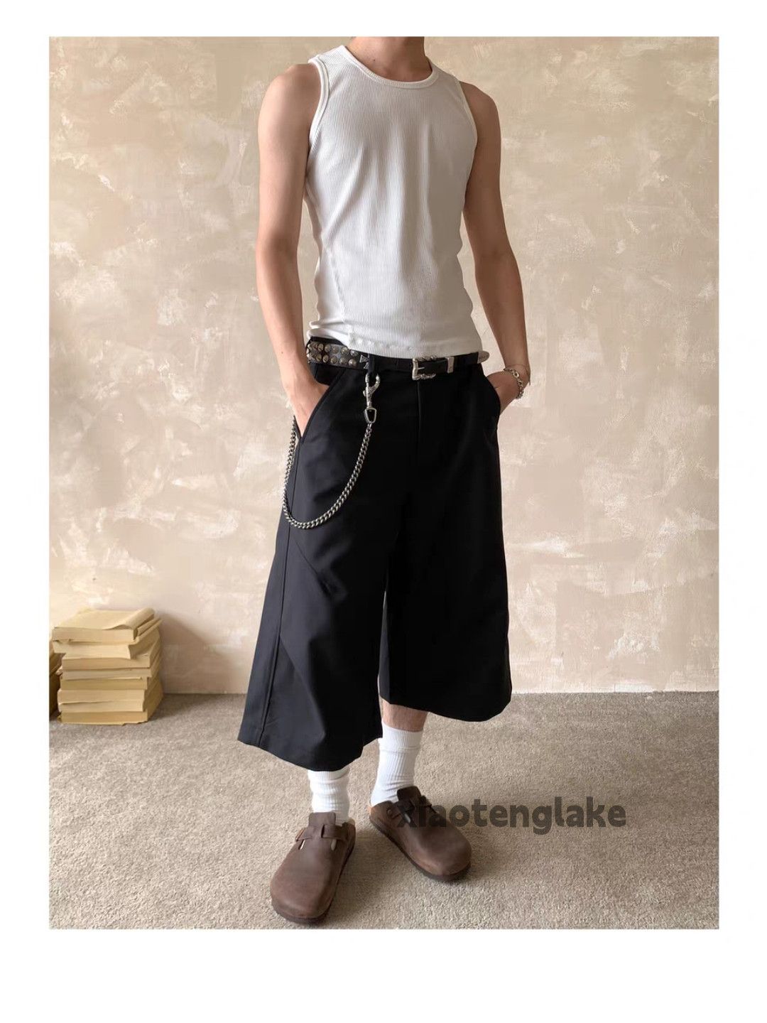 Designer × Japanese Brand × Vintage Unisex utility loose baggy hiphop yuppie pleated shorts Size US 28 / EU 44 - 9 Thumbnail