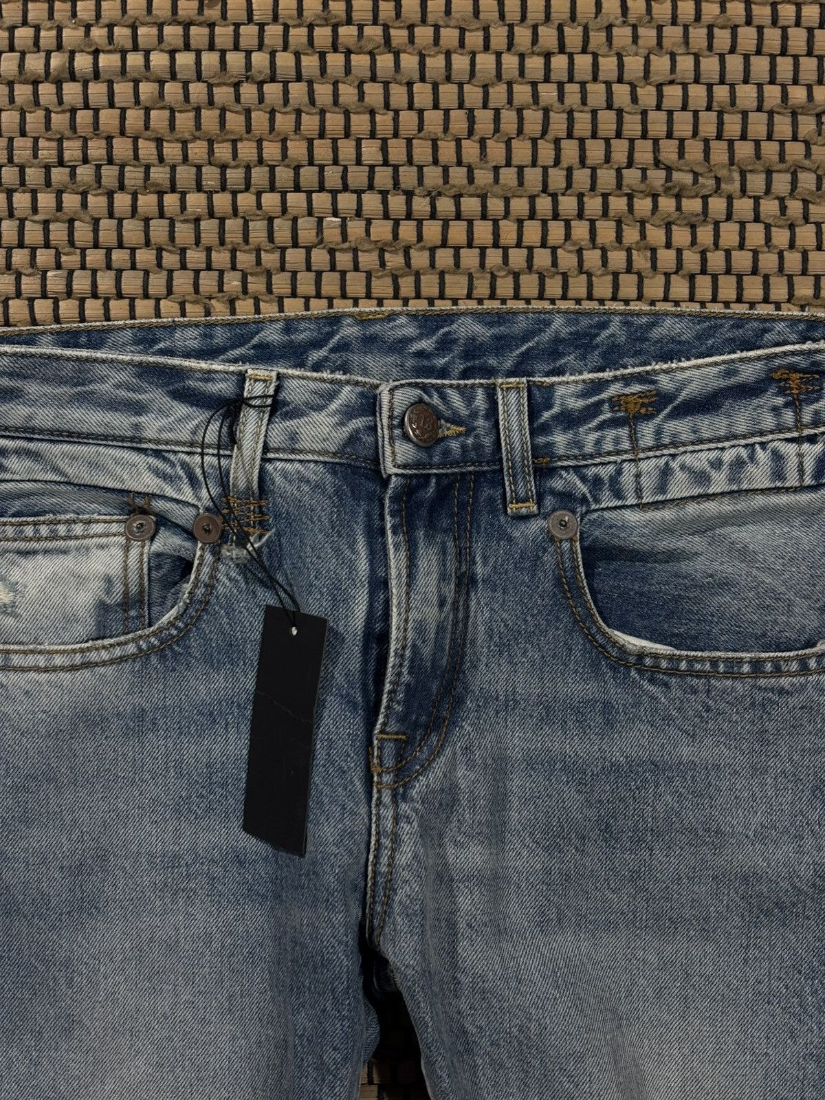 R13 R13 Shirring Boy Boot Jeans Size 25" / US 0 / IT 36 - 2 Thumbnail