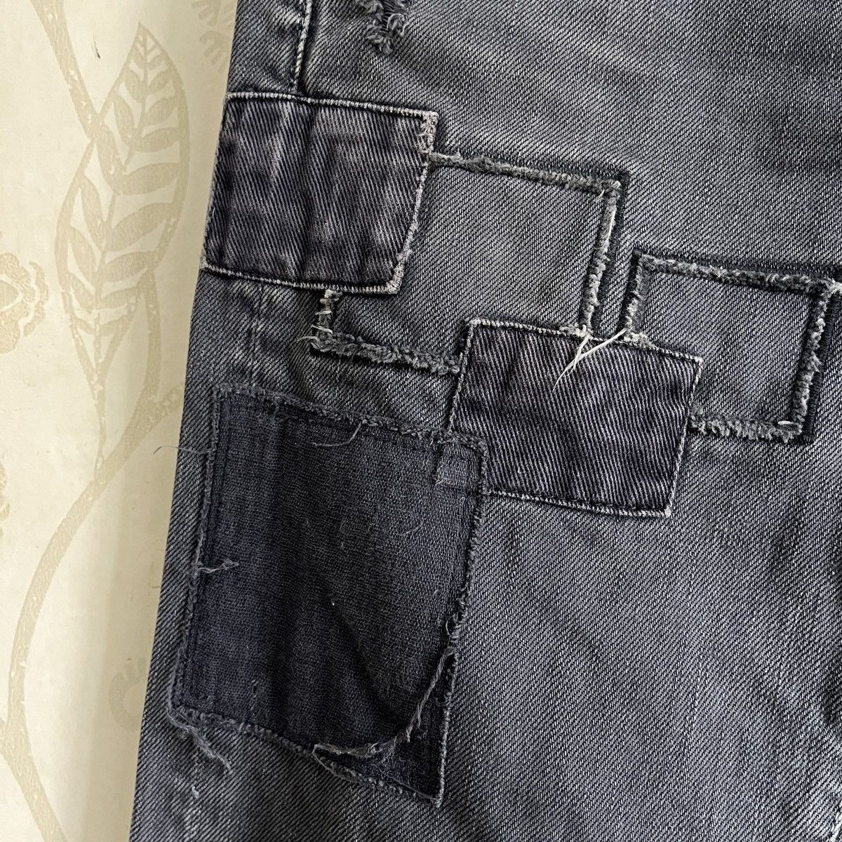 Hysteric Glamour × Tornado Mart × Vintage Hysteric Glamour Patches Kapital Distressed Denim Size US 30 / EU 46 - 12 Thumbnail