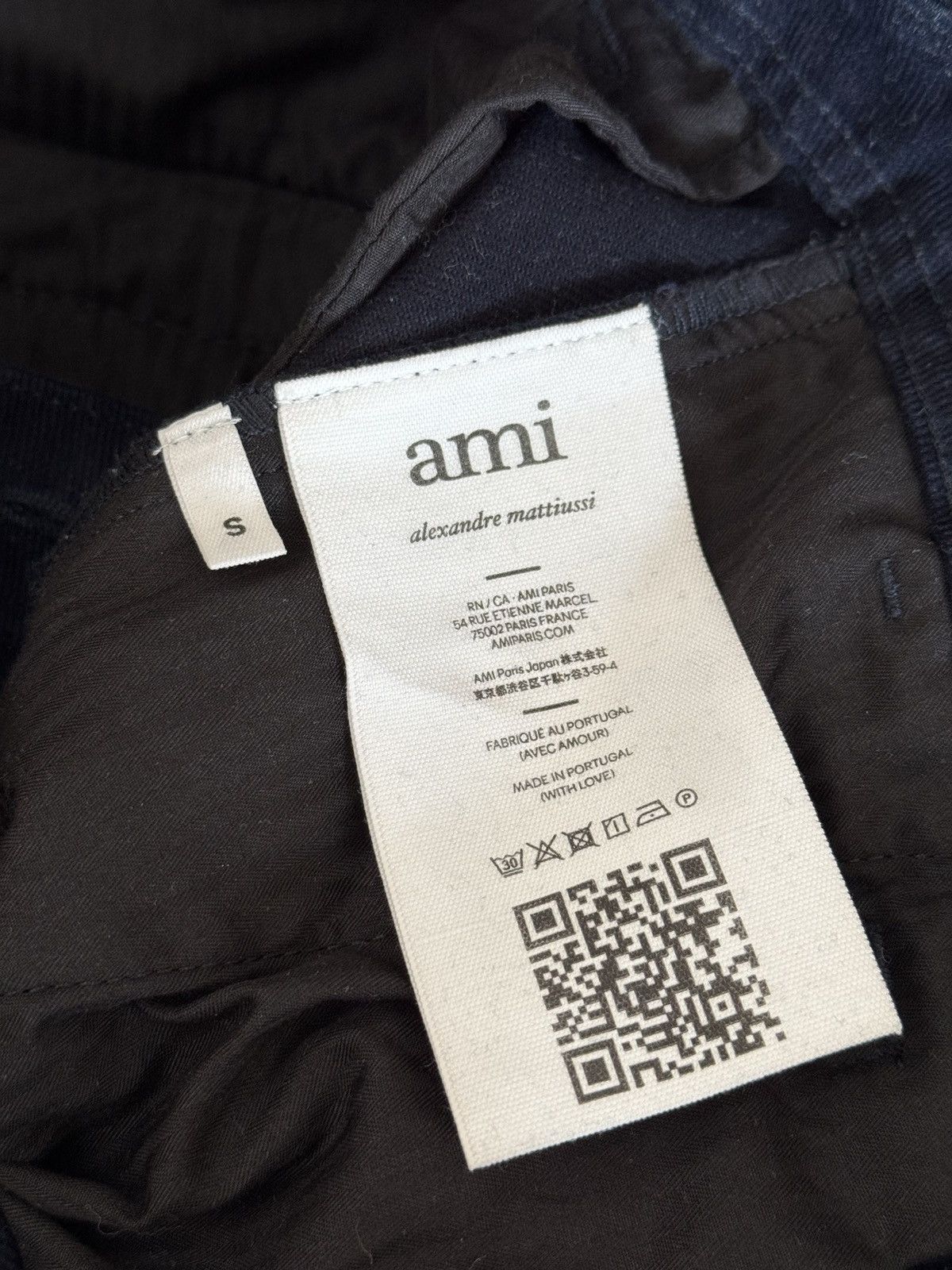 AMI 🔥🔥 AMI Navy Buggy Pants Size US 30 / EU 46 - 10 Thumbnail