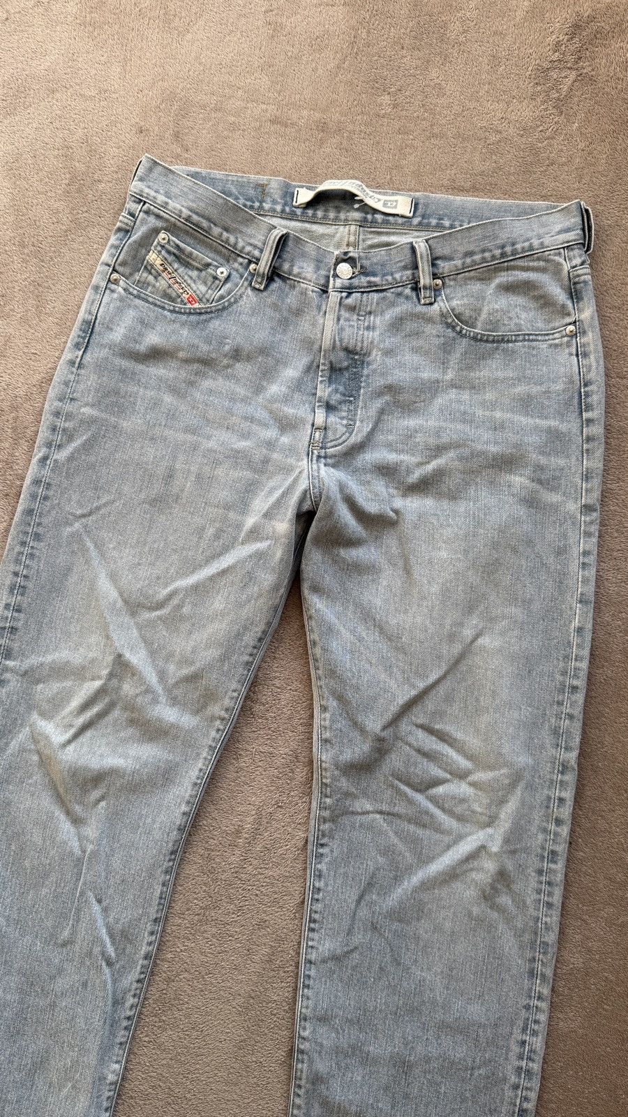 Vintage Diesel Kulter Straight washed Jeans y2k ysl polar supreme Size US 34 / EU 50 - 2 Thumbnail