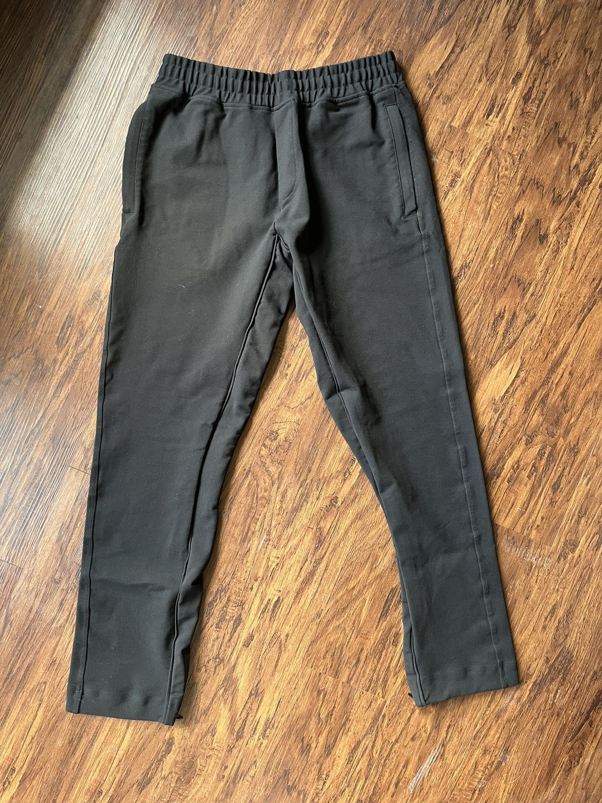 Represent Clo. REPRESENT PAST BLACK SPLIT PANTS Size US 34 / EU 50 - 1 Thumbnail