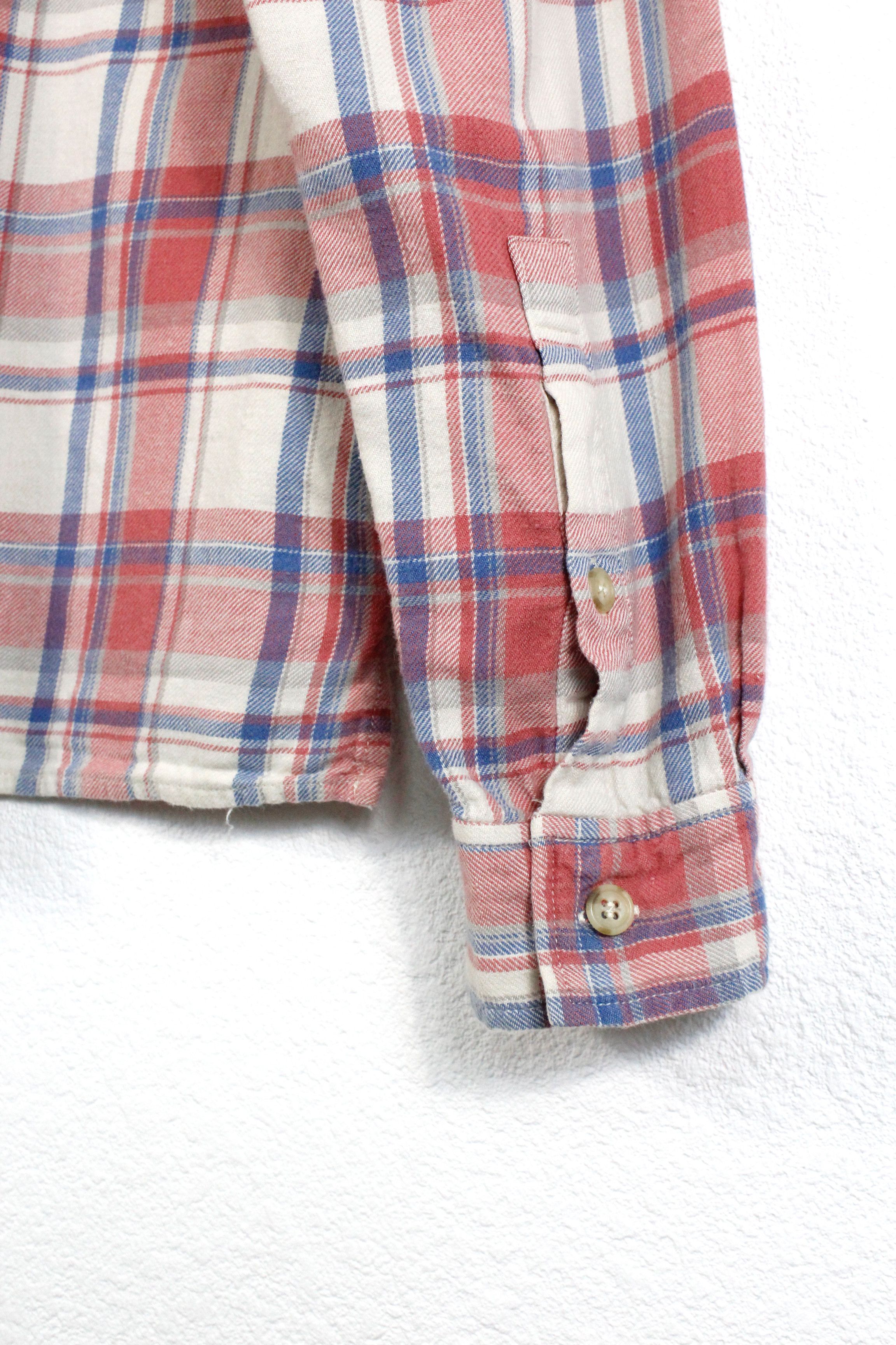 Flannel × John Elliott John Elliott Red Check Flannel Shirt Size 2 Size US S / EU 44-46 / 1 - 5 Thumbnail
