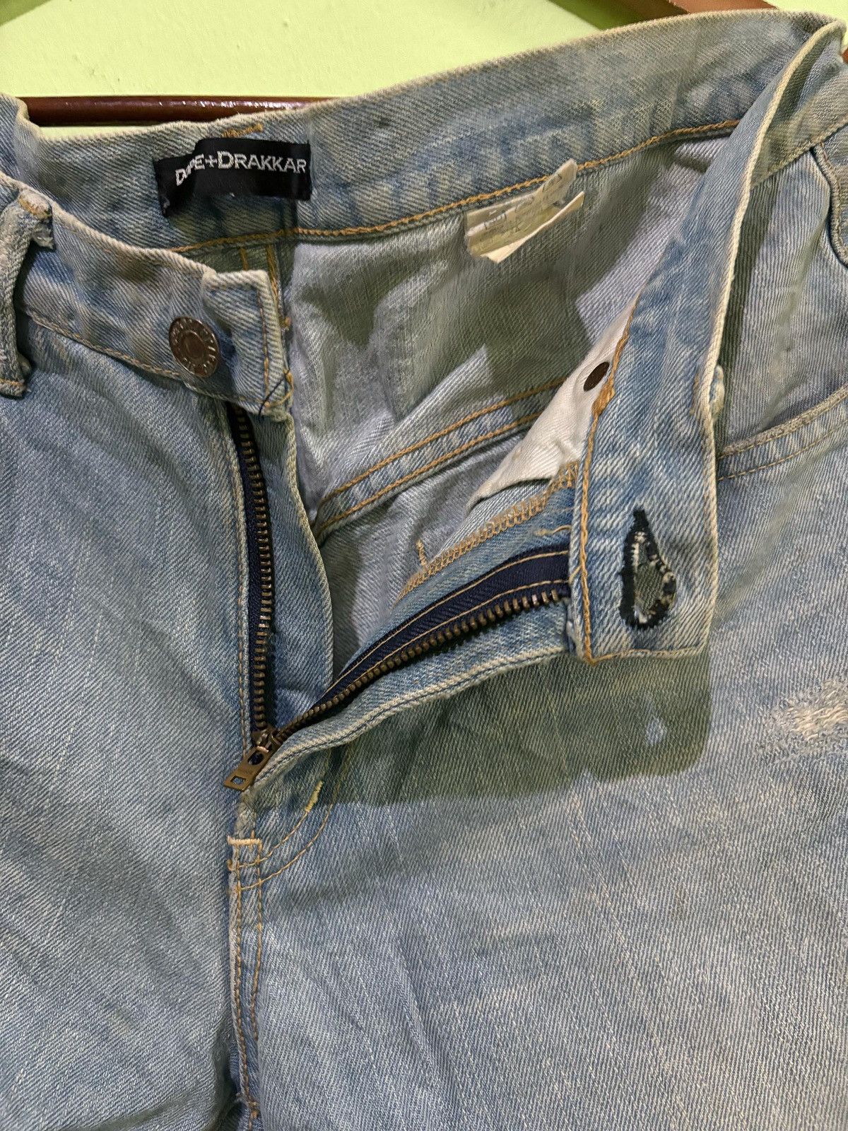 Other Dope Drakkar Distressed Denim pant Size US 33 - 17 Thumbnail