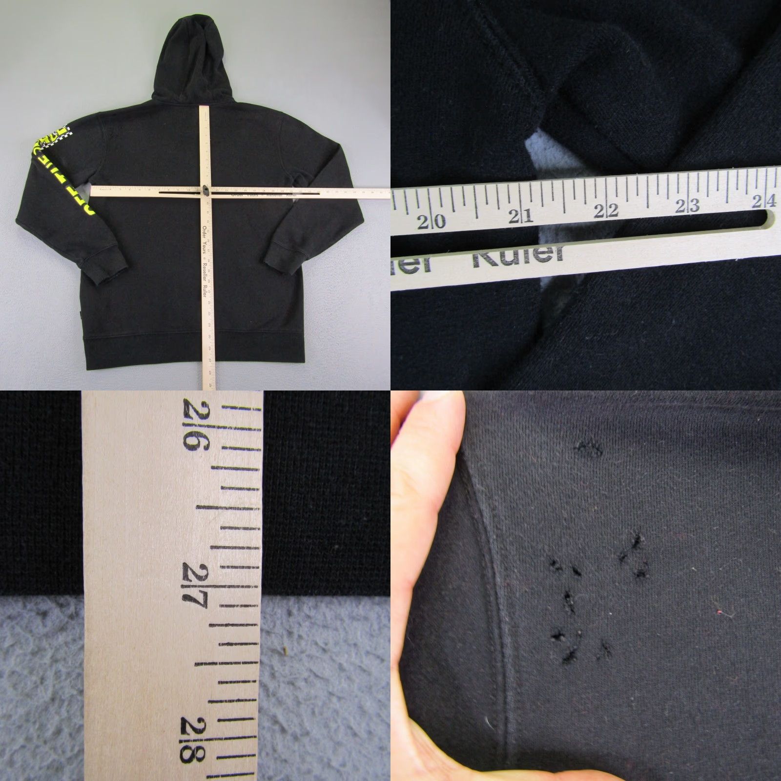Vans VANS Hoodie Adult Medium Black Spongebob Graphic Print Pullover Sweatshirt Hooded Pockets Cartoon Skateboarding Mens Size US M / EU 48-50 / 2 - 8 Thumbnail