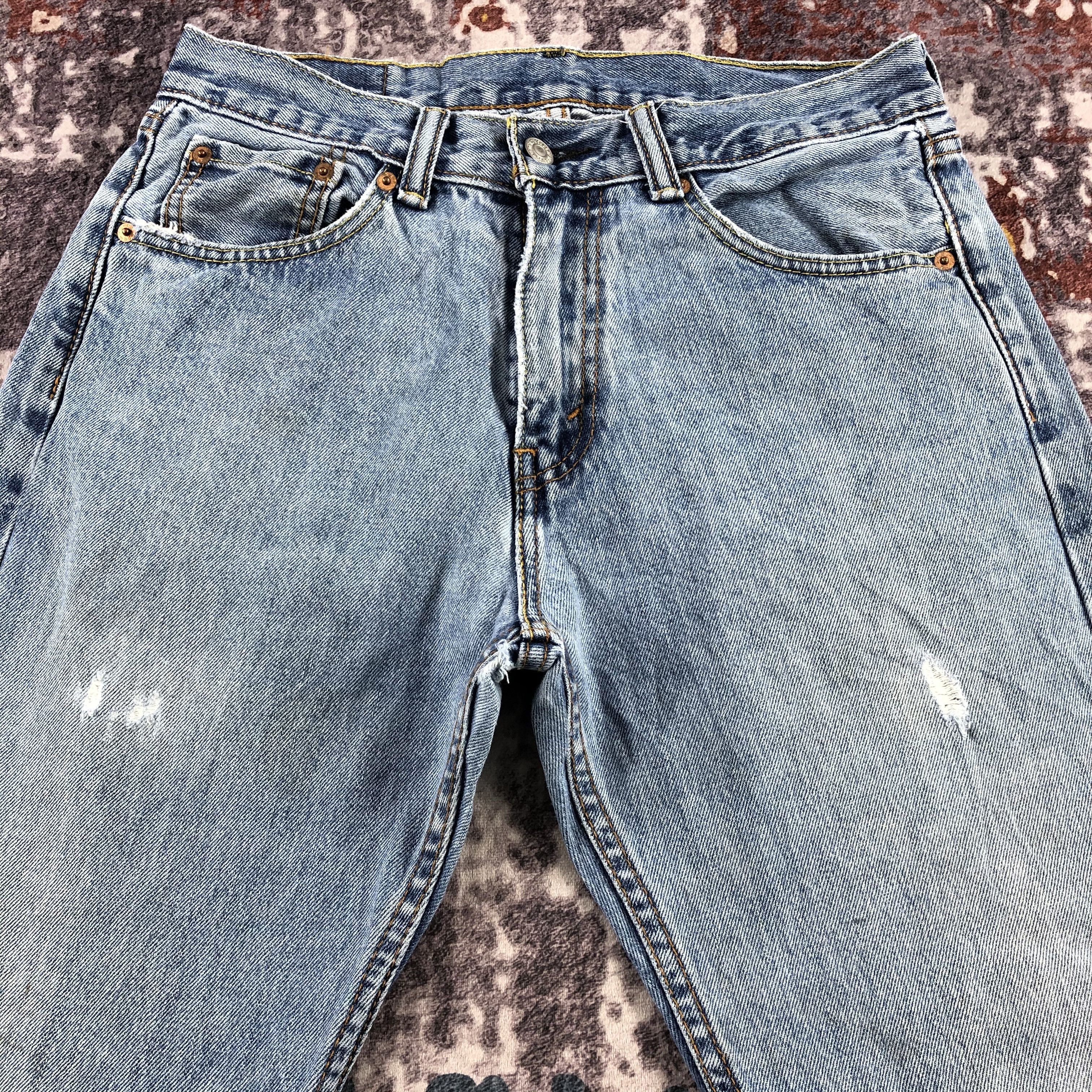 Levi's × Vintage Vintage Blue Wash Levis 505 Jeans-JM3144 Size US 31 - 3 Thumbnail