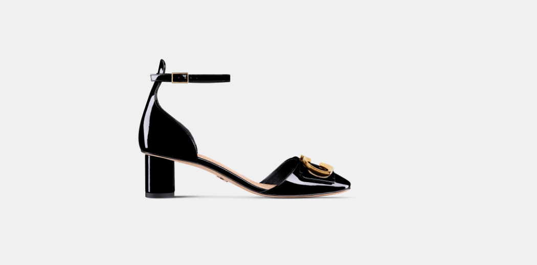 o1w1db10624 Calfskin C'est Dior Pump in Black