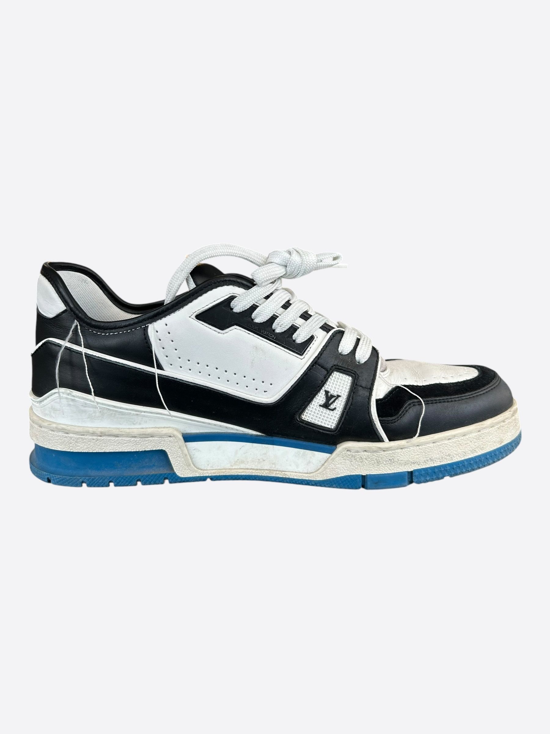 Louis Vuitton Louis Vuitton Black & White Prism Trainers Size US 8 / EU 41 - 5 Thumbnail
