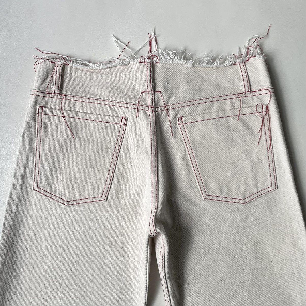 Maison Margiela S/S 21 Inside Out Stitch Jeans Size US 32 / EU 48 - 13 Thumbnail
