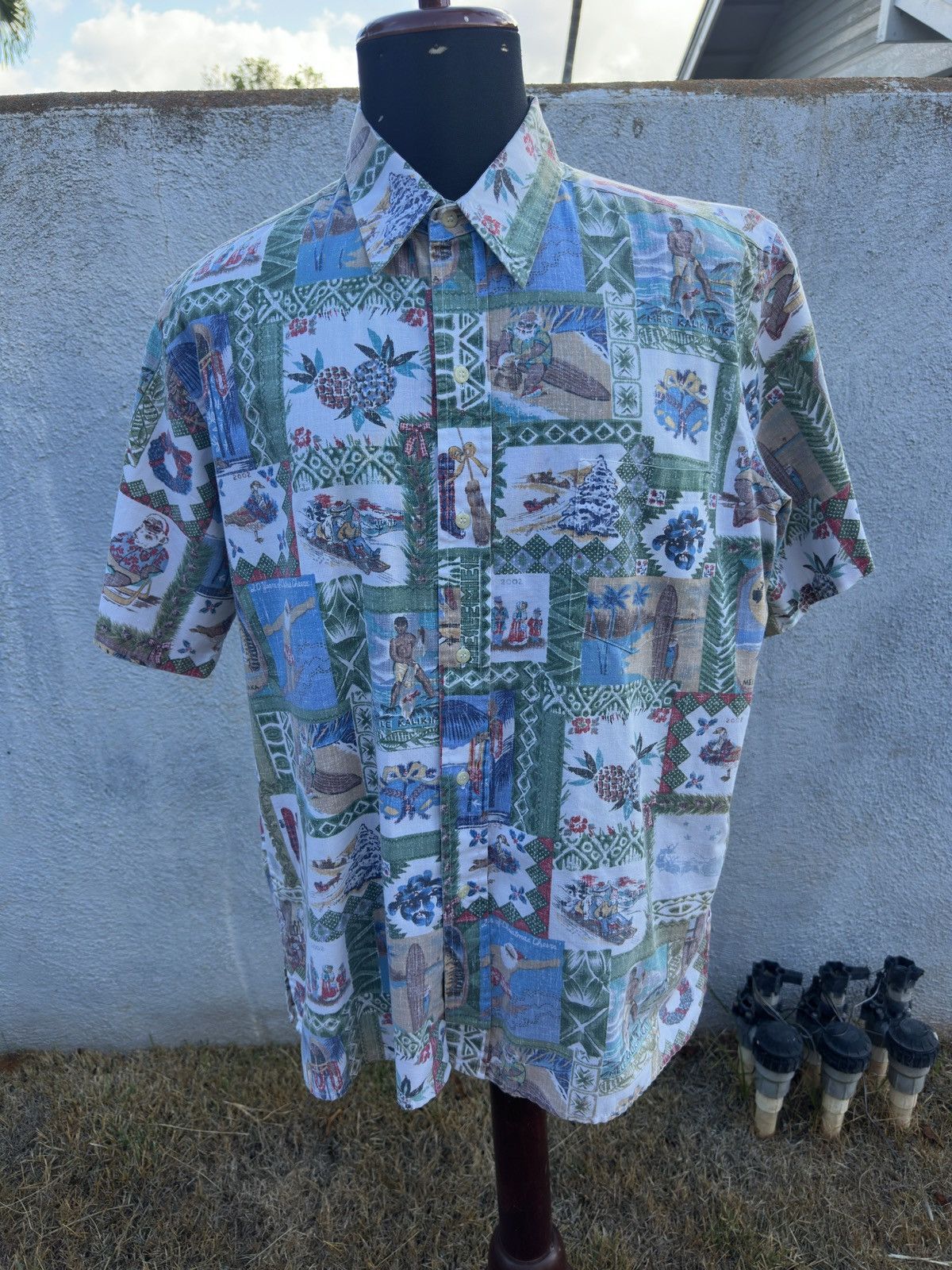 Reyn Spooner Reyn Spooner Mele Kalikimaka Christmas Shirt Men's XL Size US XL / EU 56 / 4 - 1 Thumbnail