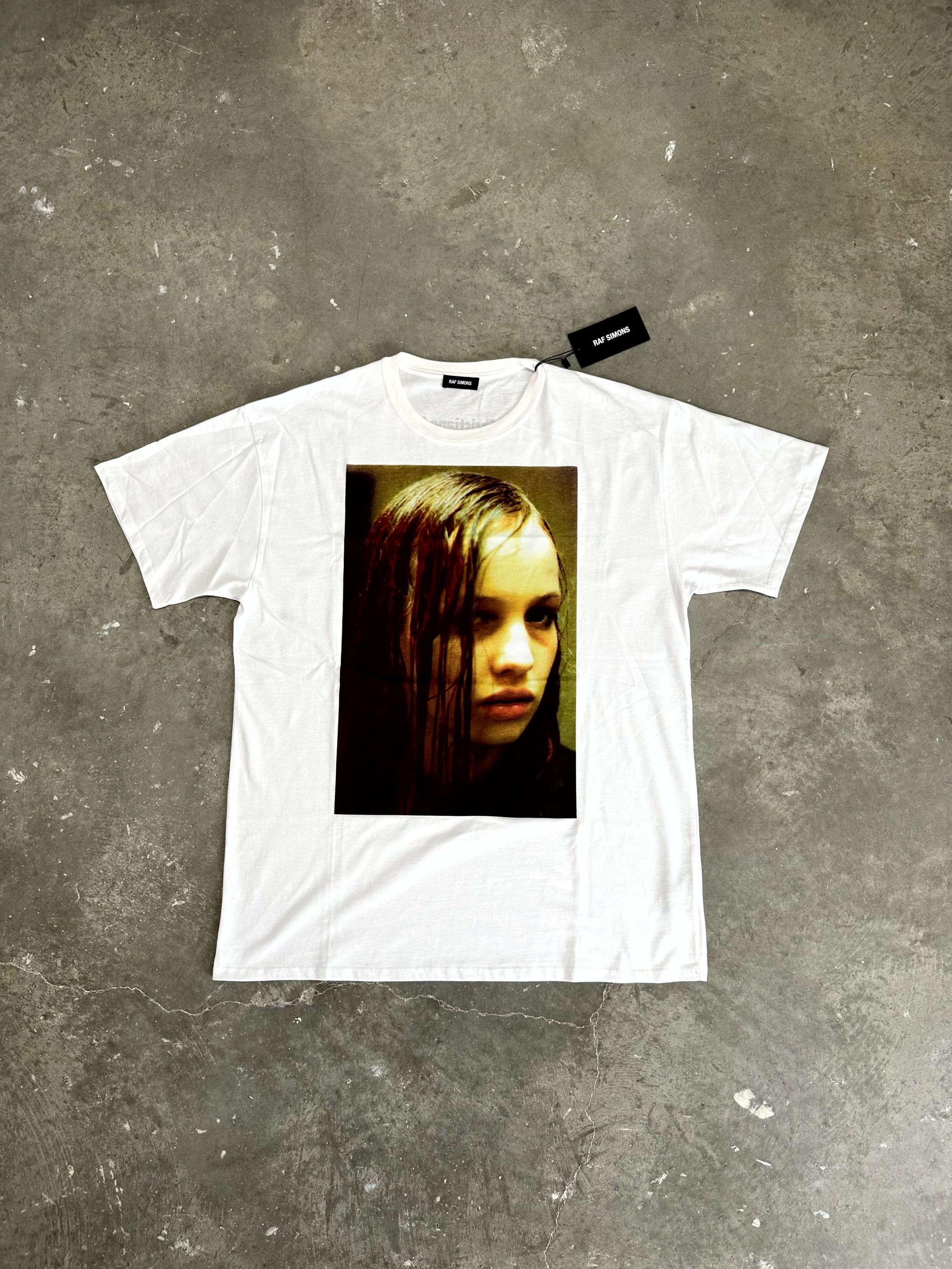 Raf Simons Raf Simons FW18 x Christiane F Tee | Grailed