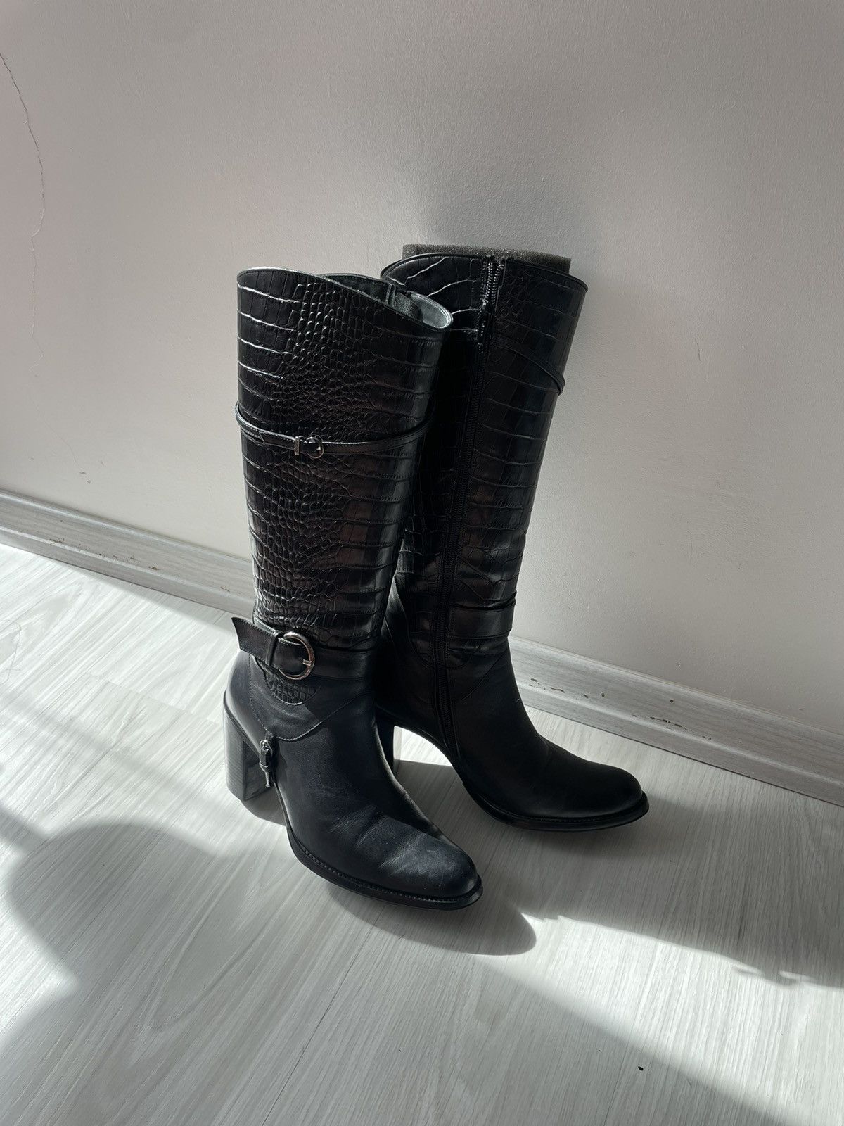 Vintage Vintage leather boots Size US 6.5 / IT 36.5 - 15 Thumbnail