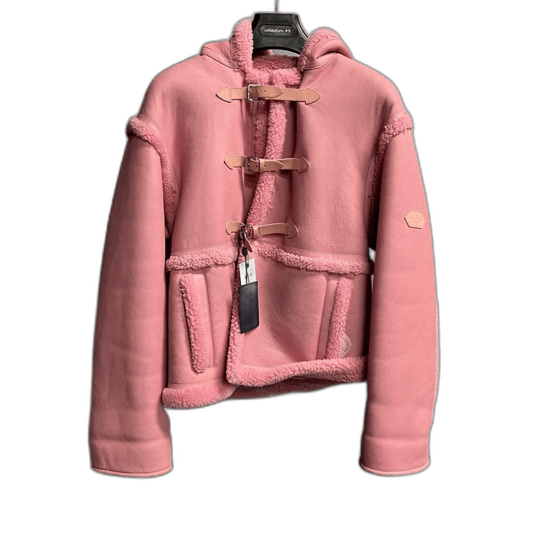 Louis Vuitton Louis Vuitton Pink Fur-Lined Jacket Size US S / EU 44-46 / 1 - 1 Thumbnail