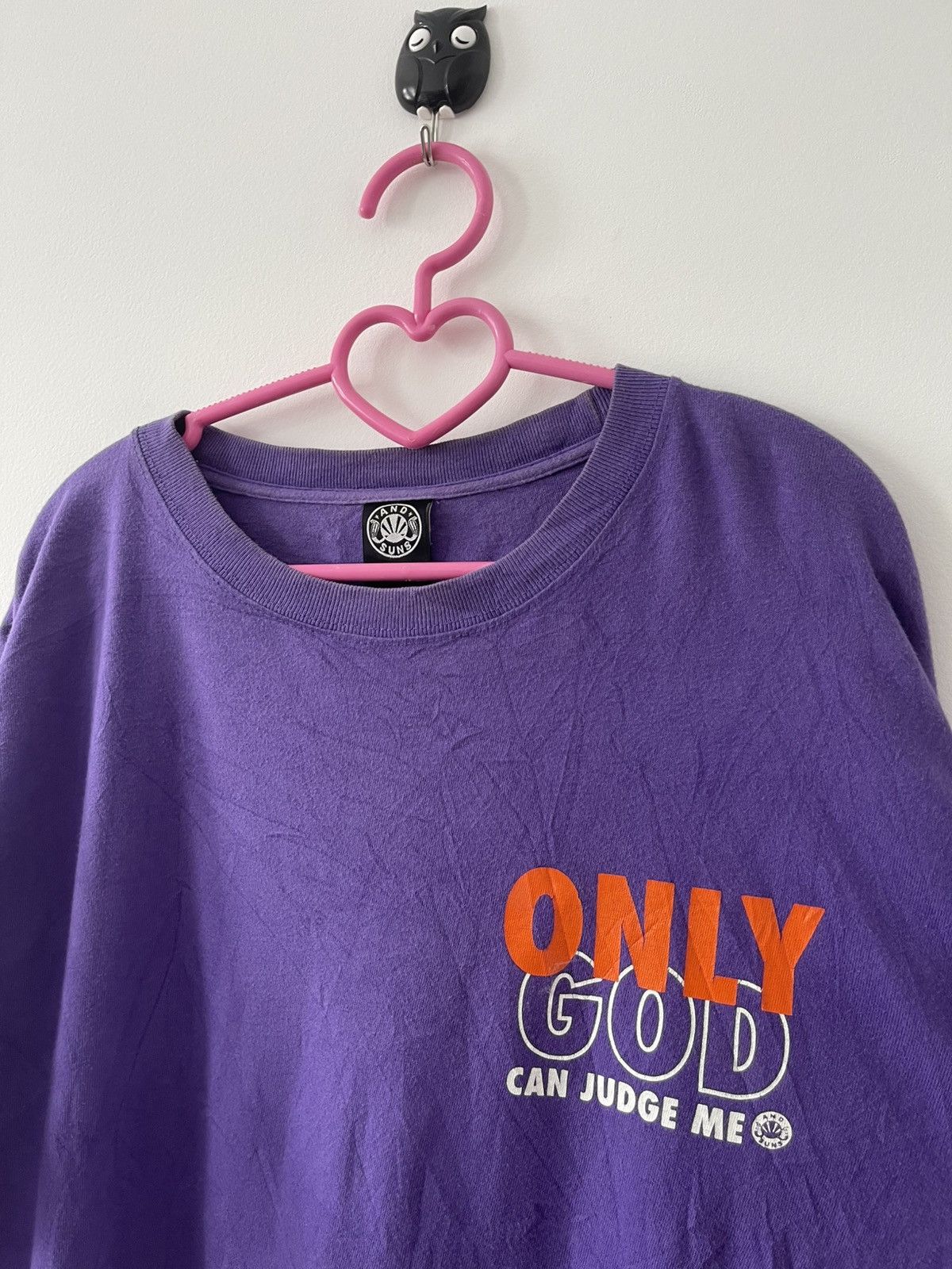 ANDSUNS Rare Vintage ANDSUNS Only God Can Judge Me Made in Japan Size US XXL / EU 58 / 5 - 5 Thumbnail