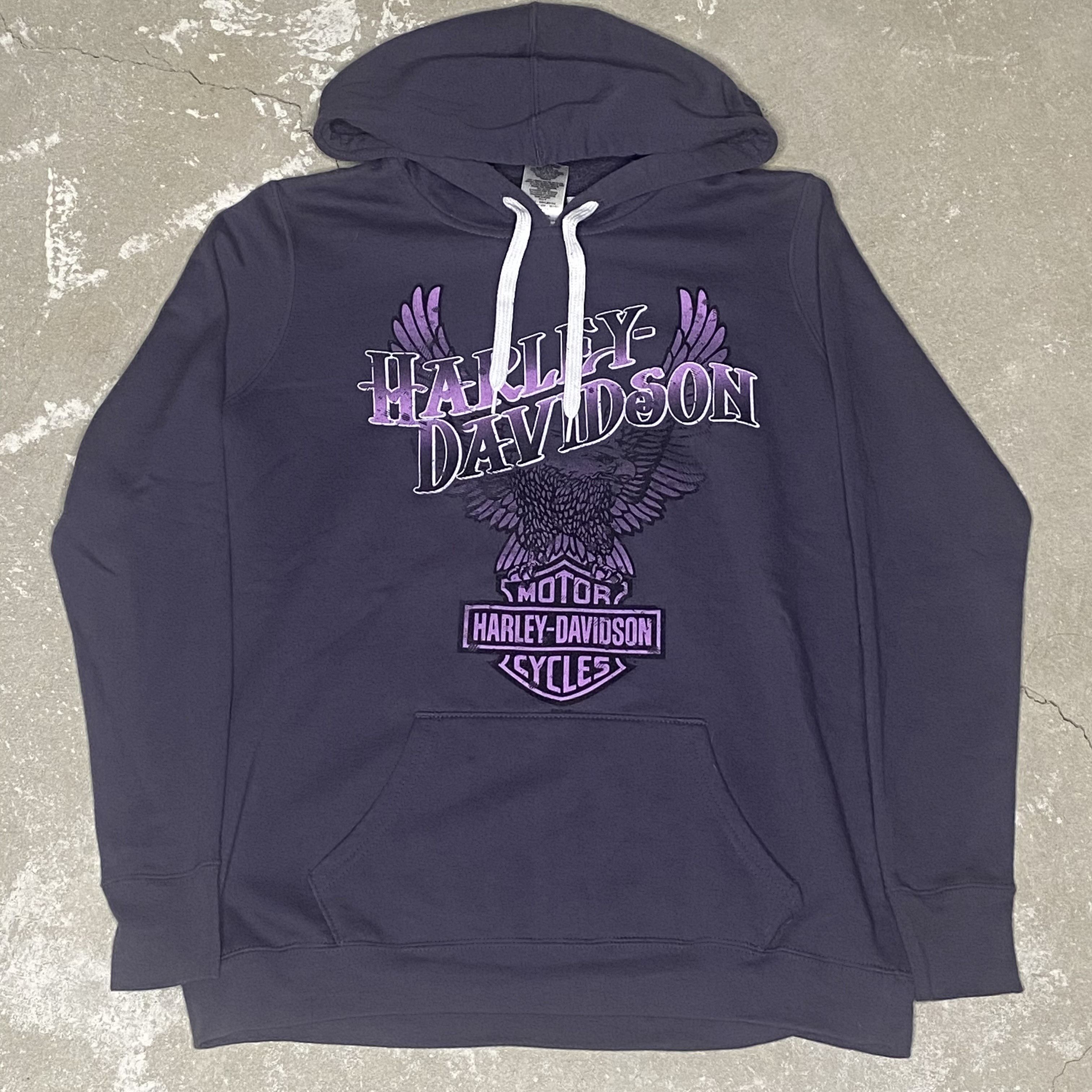 Harley Davidson Harley Davidson Purple Pullover Hoodie Size M / US 6-8 / IT 42-44 - 1 Thumbnail