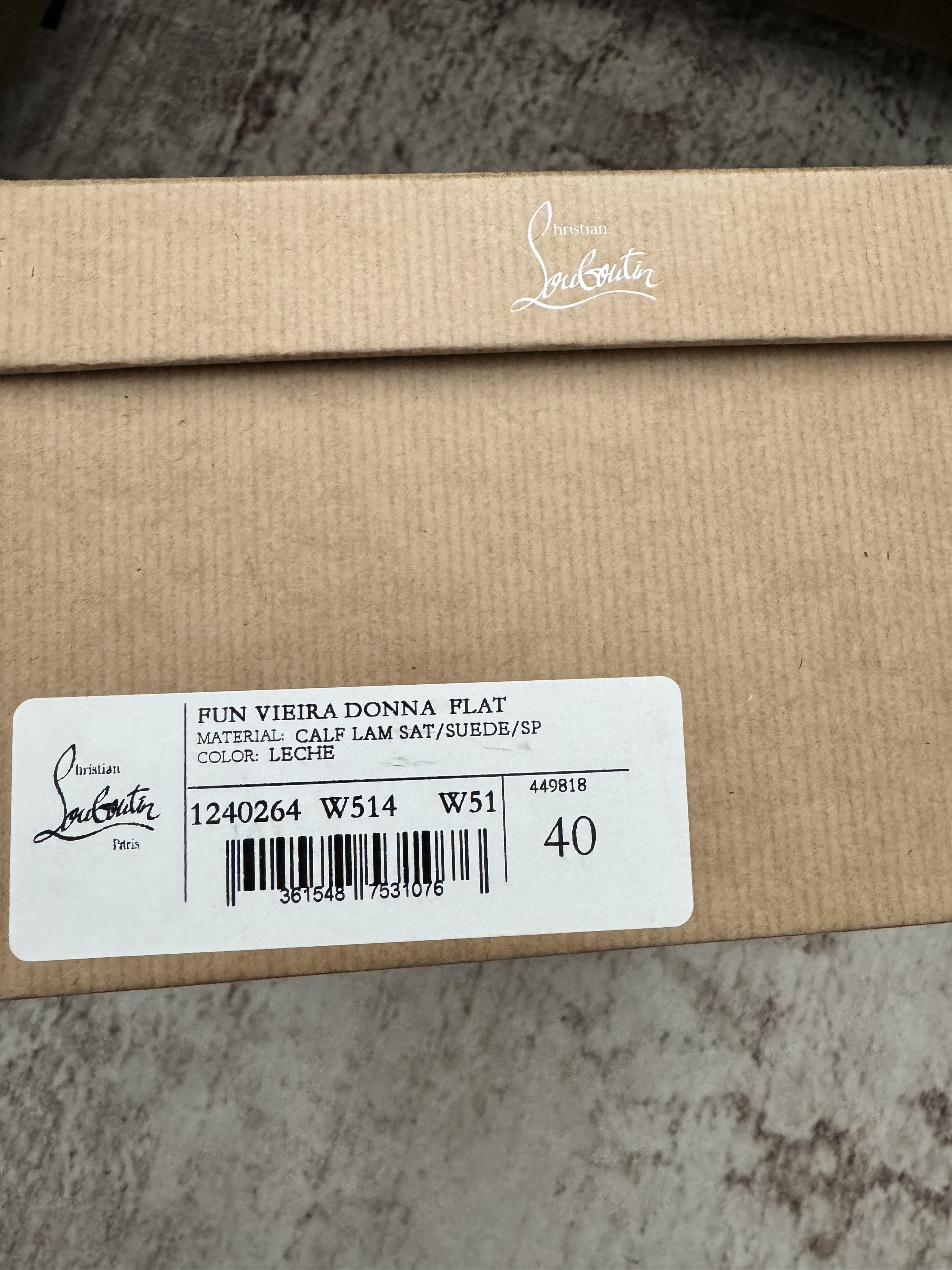 Christian Louboutin Fun vieira Donna flat Size US 10 / IT 40 - 6 Thumbnail