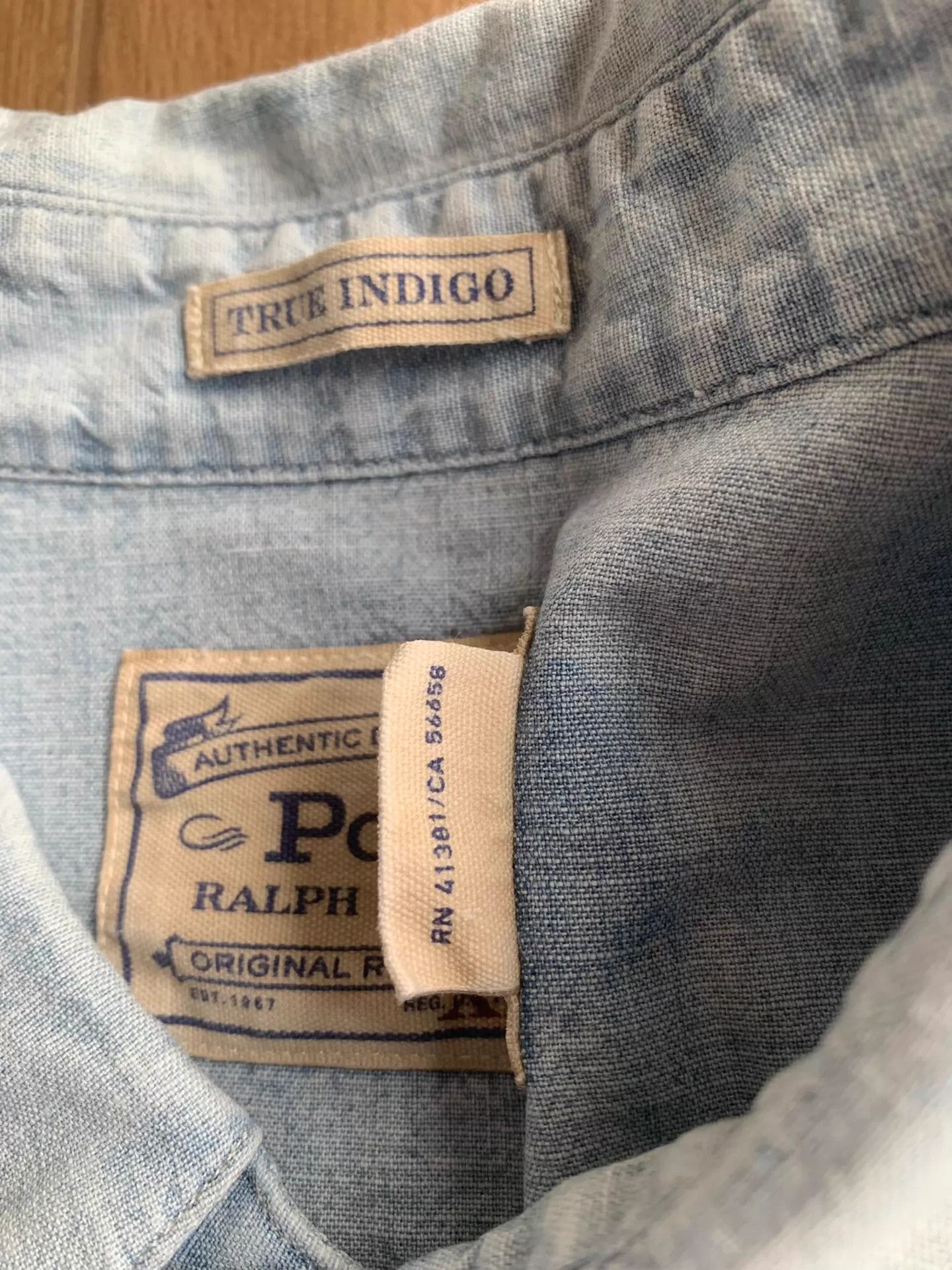 Polo Ralph Lauren Polo Ralph Lauren Vintage Washed Denim Shirt XXL Size US XXL / EU 58 / 5 - 9 Thumbnail