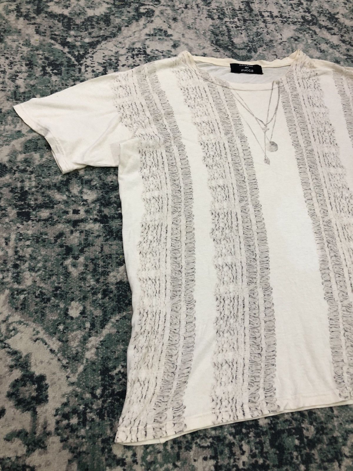 CABANE de ZUCCa Cabbane De Zucca Issey Miyake T-Shirt Size US L / EU 52-54 / 3 - 3 Thumbnail