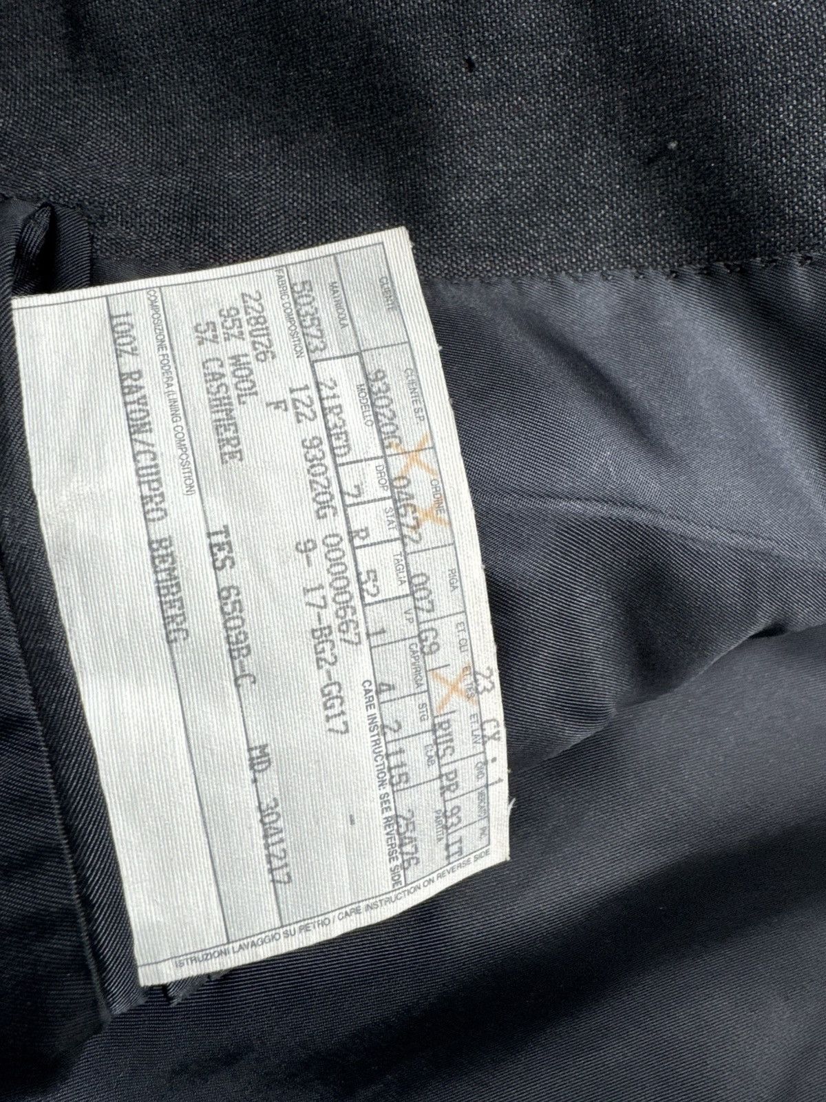 Gucci Gucci Wool Suit Size 42R - 11 Thumbnail