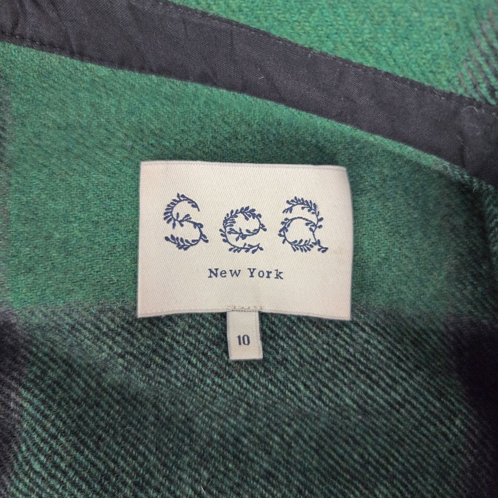 Sea New York Sea New York Lace Back Wool Button Up Collared Shirt 10 Size L / US 10 / IT 46 - 3 Thumbnail