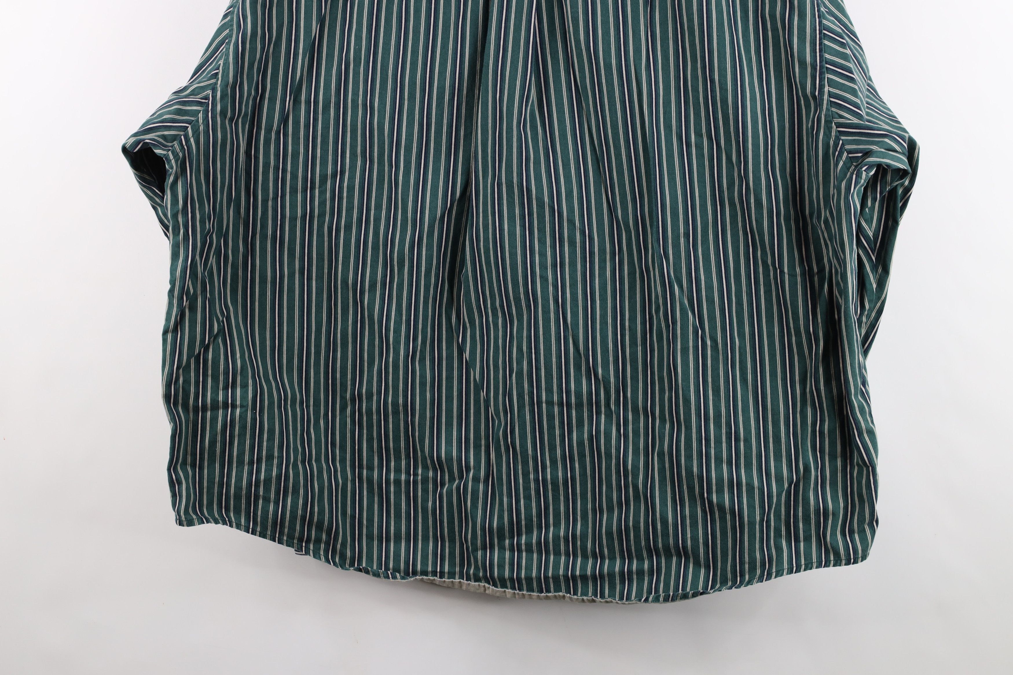 Vintage Vintage 90s Y2K Streetwear Heavy Collared Button Down Shirt Size US XXL / EU 58 / 5 - 10 Thumbnail