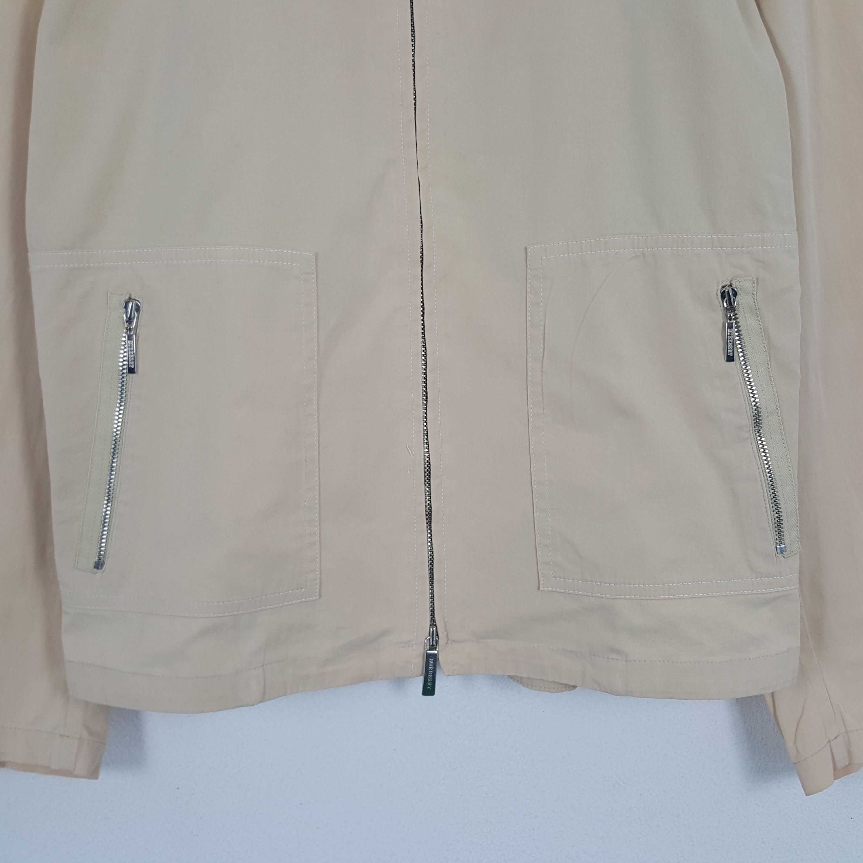 Burberry × Vintage Vintage Burberry London Custom Art Zipper Jacket Size S / US 4 / IT 40 - 4 Thumbnail