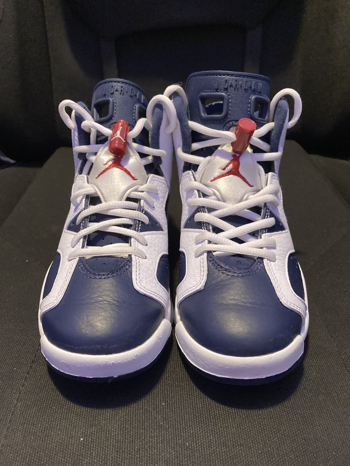 Jordan Brand Air Jordan 6 Olympic “Kids” Size US 5 / EU 37 - 1 Thumbnail