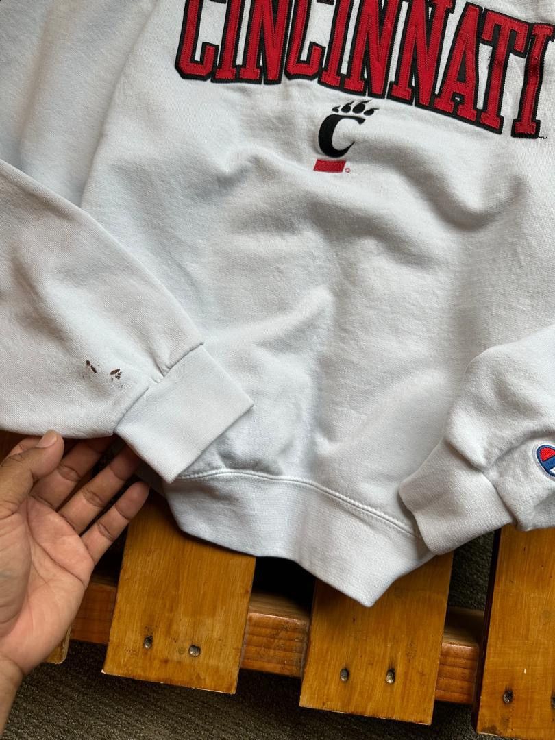 Champion × MLB CHAMPION CINCINNATI SPELLOUT EMBROIDERY SWEATSHIRT Size US M / EU 48-50 / 2 - 3 Thumbnail