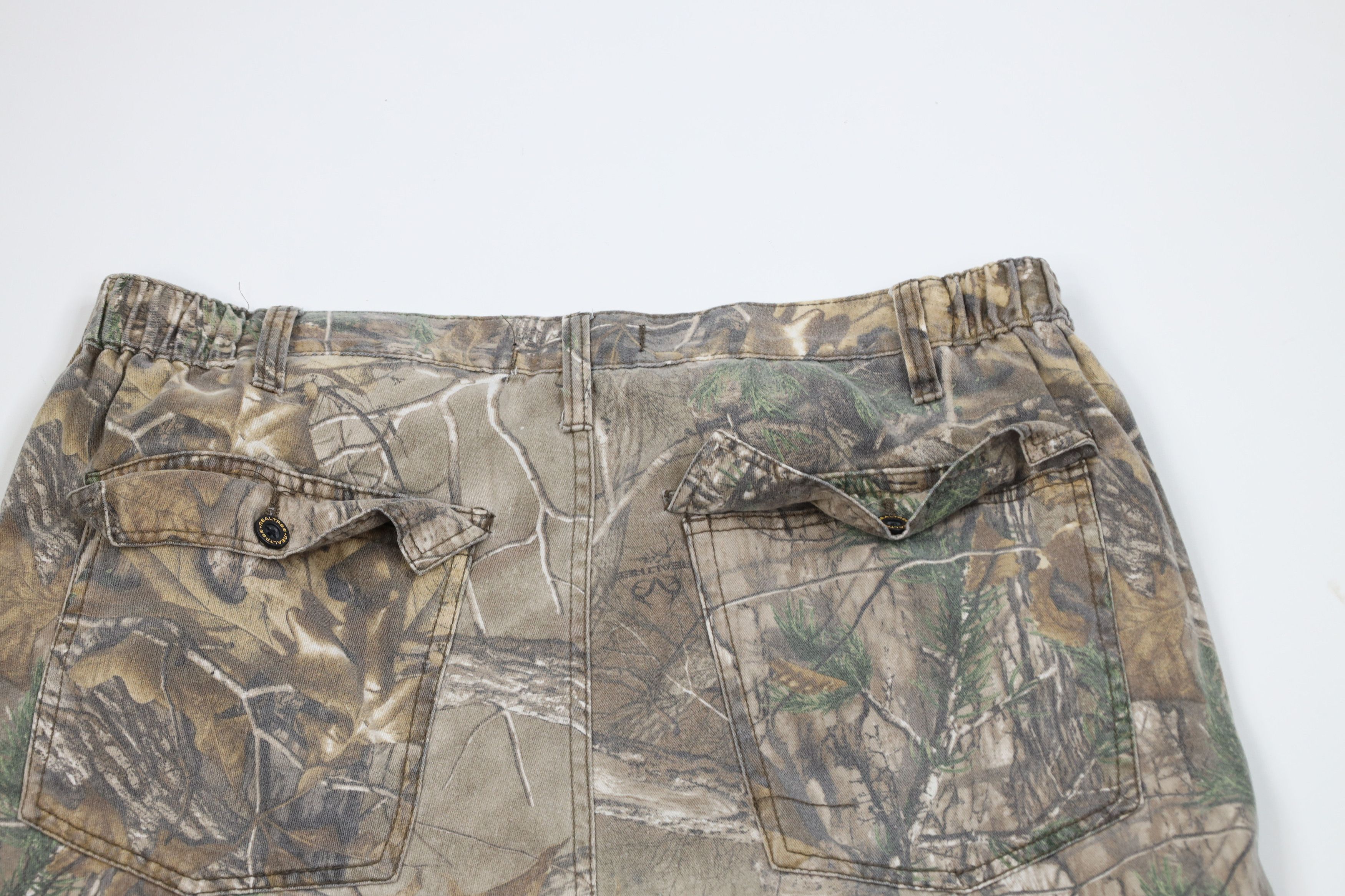 Vintage Vintage Y2K Streetwear Mossy Camouflage Wide Leg Cargo Pants Size US 36 / EU 52 - 9 Thumbnail