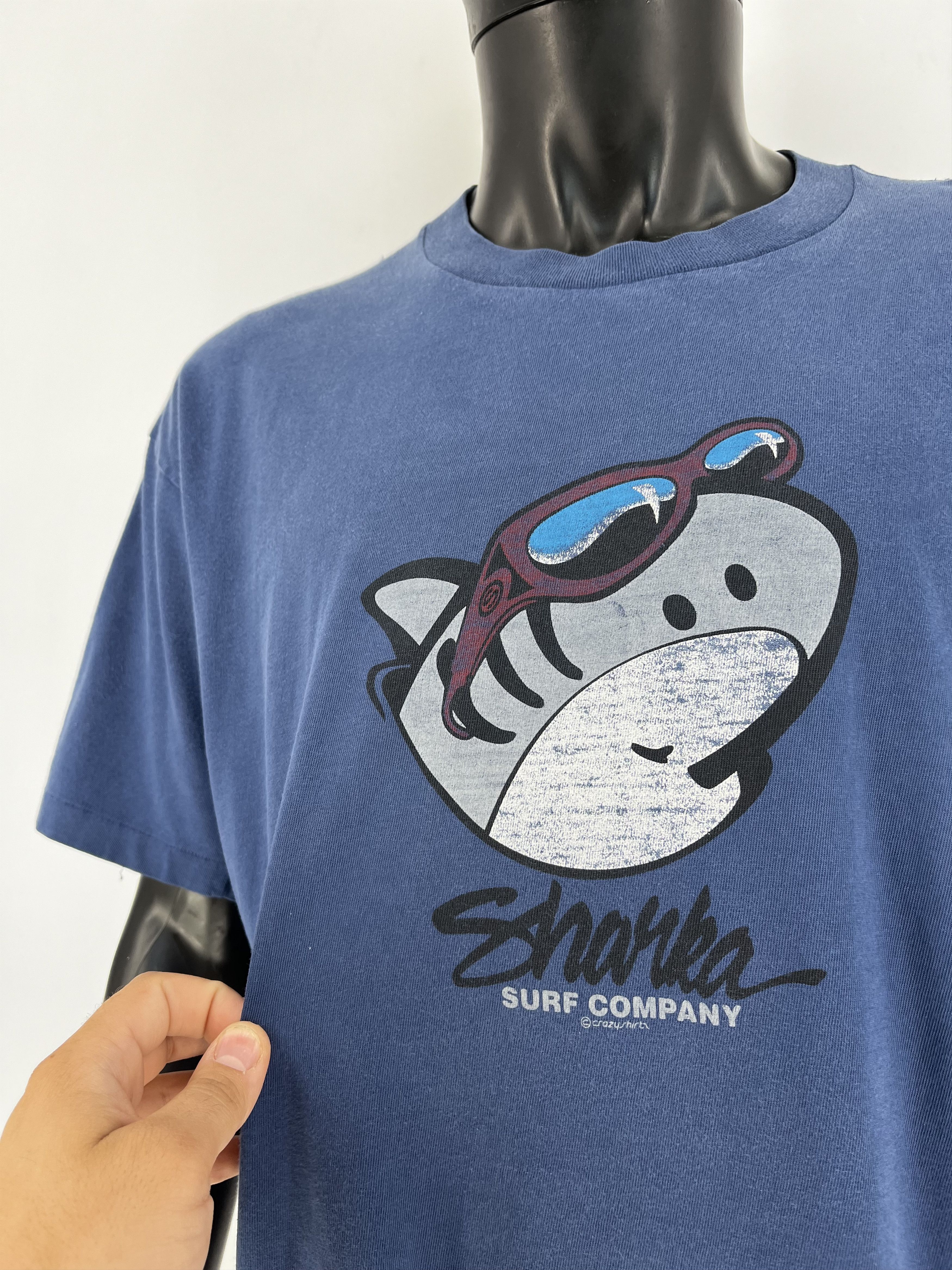 Vintage Vintage Y2K Sharka Surf Co. by Crazy Shirt (USA Made) Size US XL / EU 56 / 4 - 9 Thumbnail