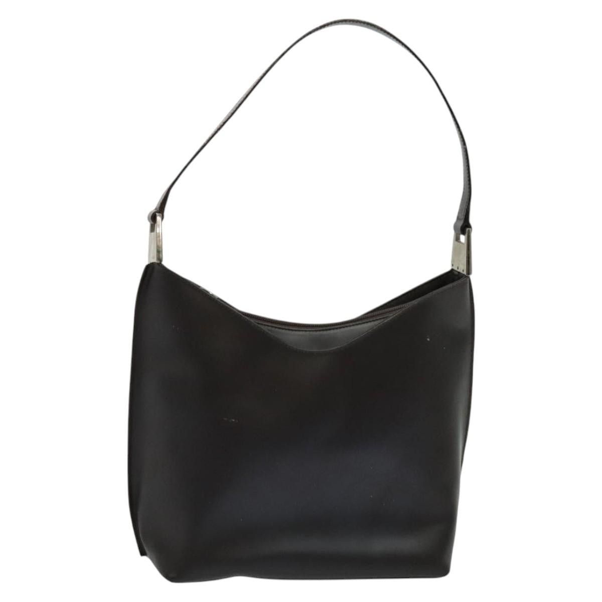 Gucci GUCCI Shoulder Bag Leather Brown Silver Size ONE SIZE - 1 Thumbnail