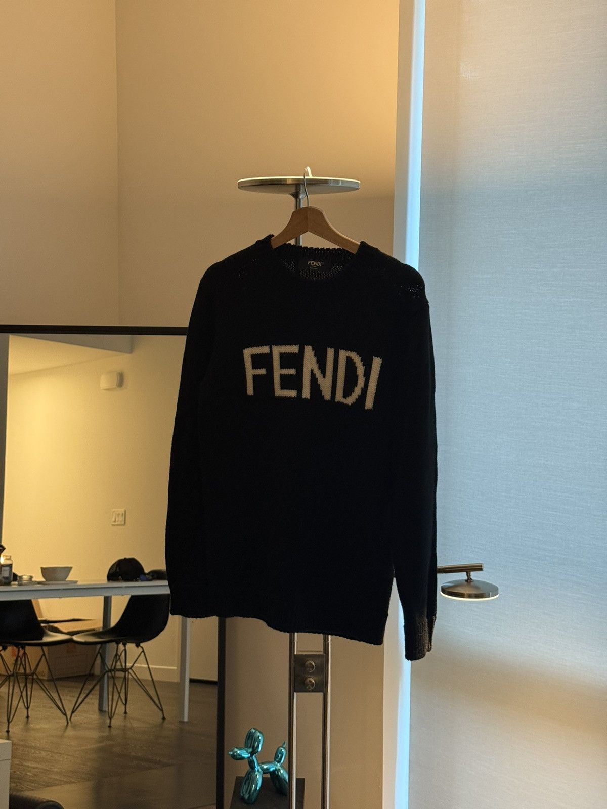 Fendi Fendi wool sweater Size US L / EU 52-54 / 3 - 1 Thumbnail