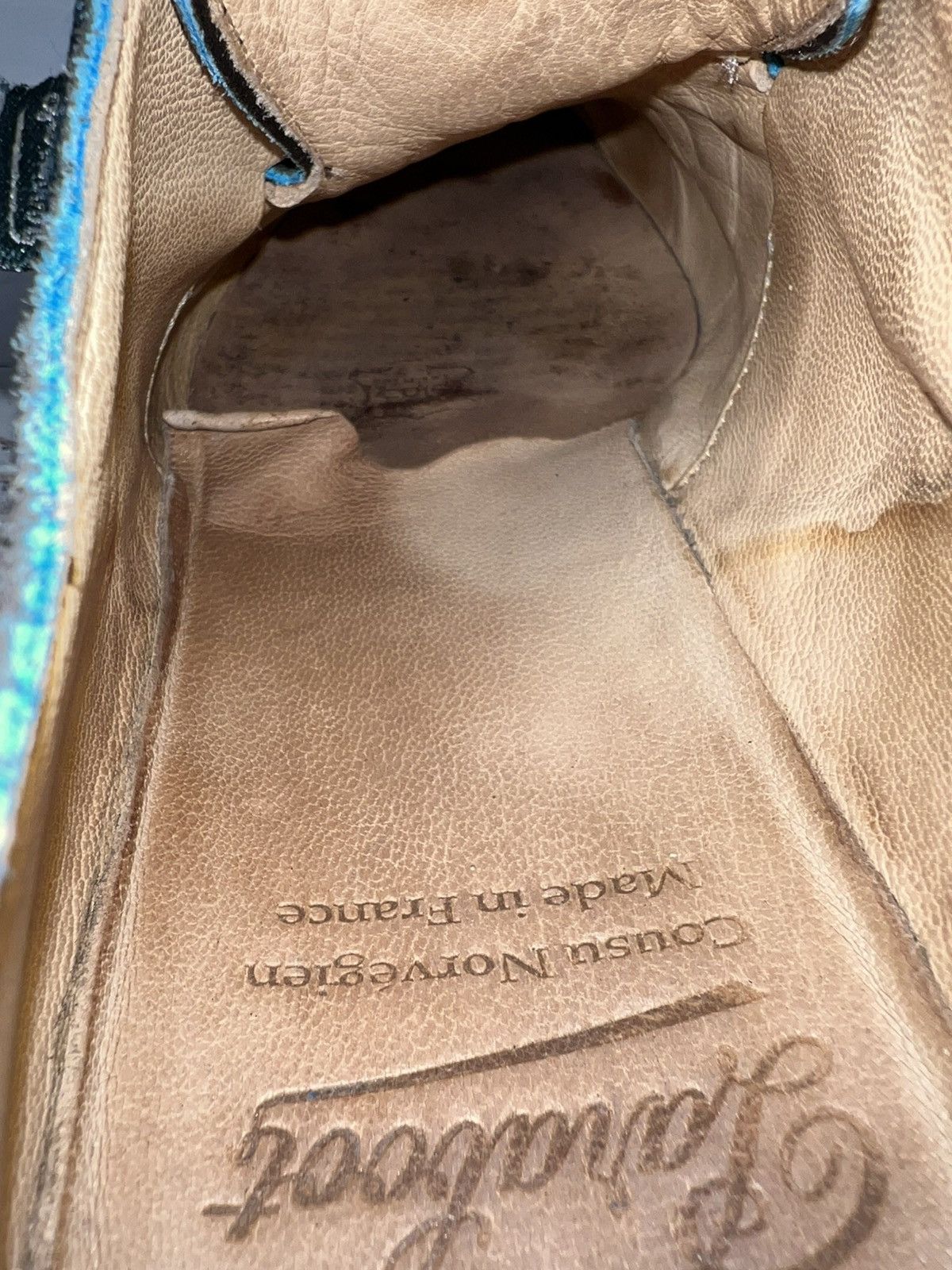 Paraboot Paraboot Men’s Brown Suede Wingtip Oxfords Brogue Size US 8.5 / EU 41-42 - 15 Thumbnail