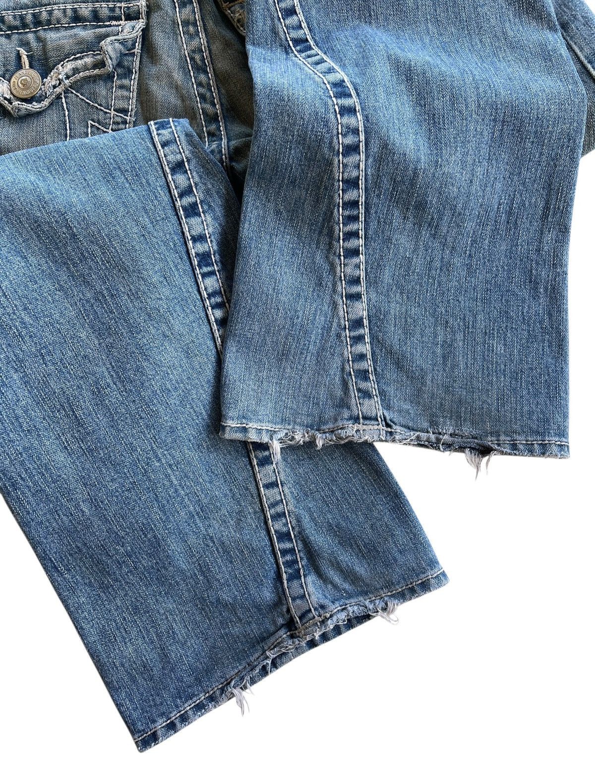 True Religion True Religion Distressed Rusty Flared Denim USA Size US 30 / EU 46 - 11 Thumbnail
