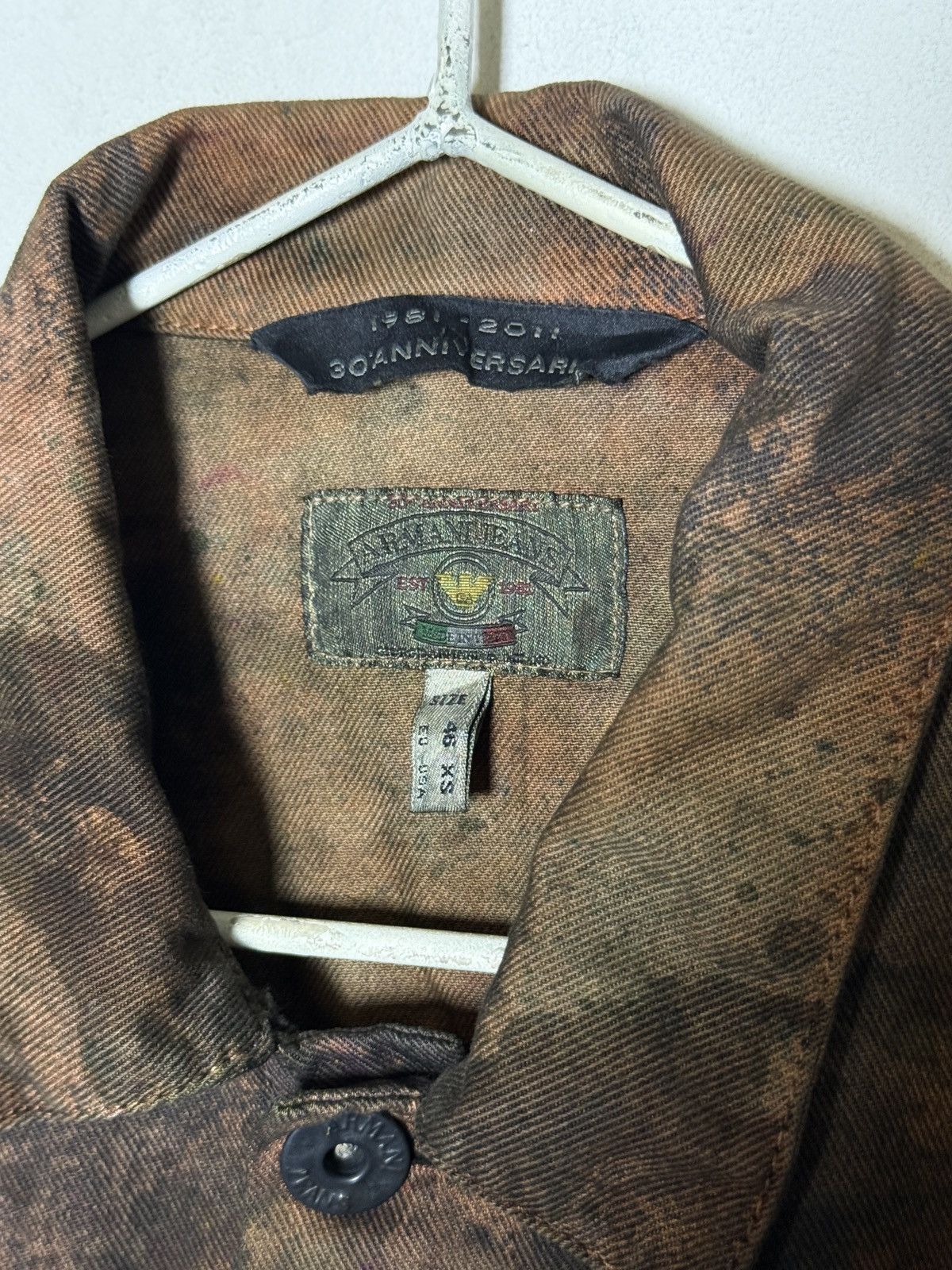 Giorgio Armani Armani Jeans painters trucker jacket 30th Anniversary line Size US S / EU 44-46 / 1 - 6 Thumbnail